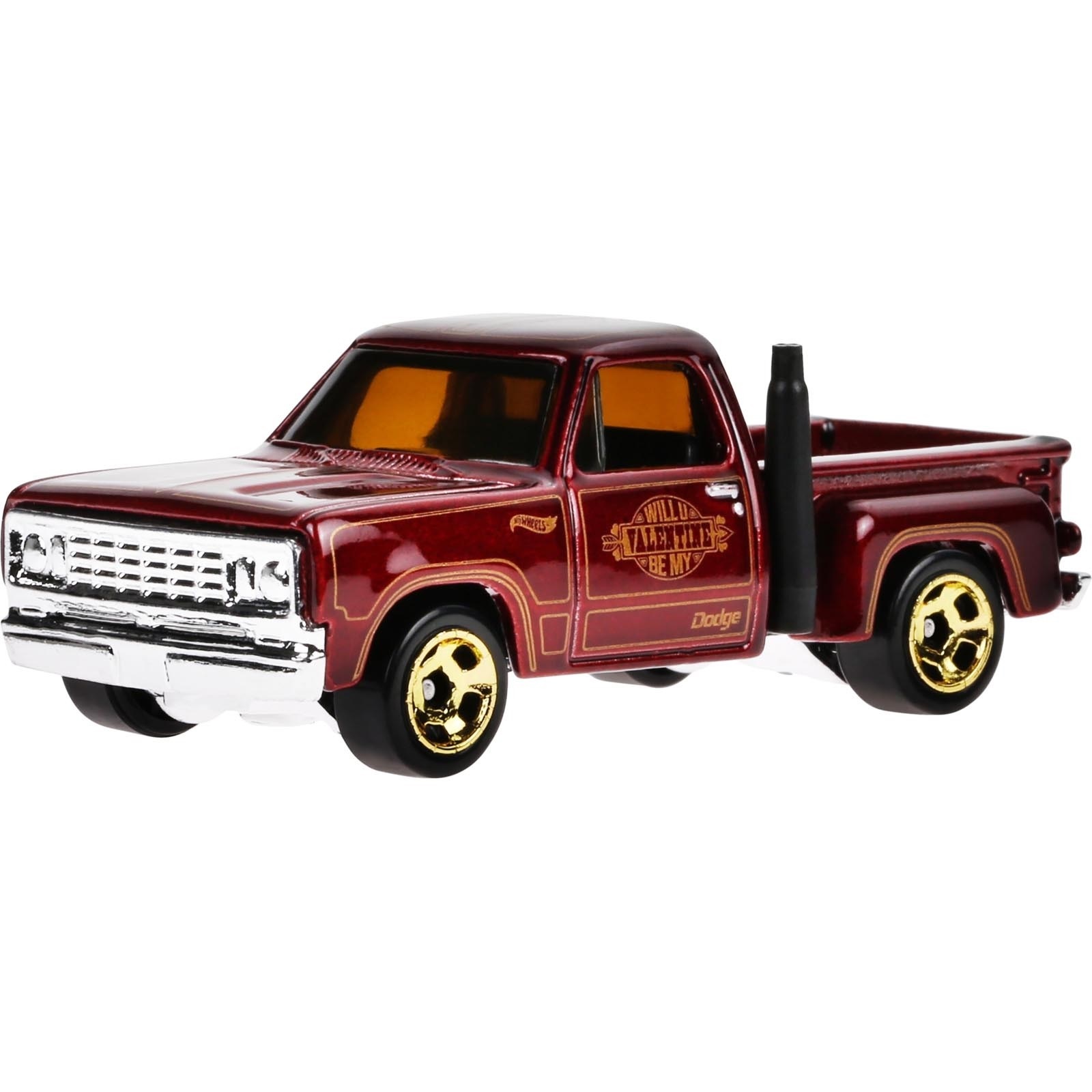 Машинка Hot Wheels HRY97 2024 Celebration Racers 1978 Dodge Li'l Red Express Truck 2/5