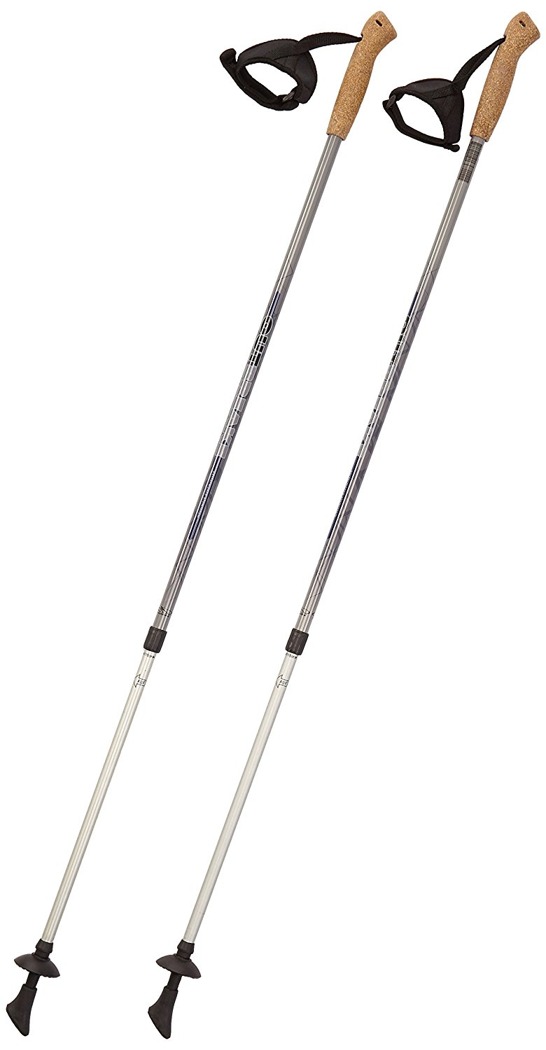 Палки для скандинавской ходьбы HUDORA 66610 Teleskop Poles Alu