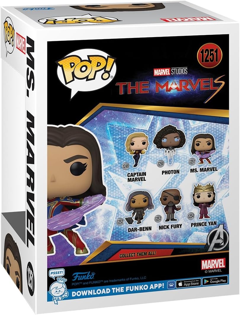 Фигурка Funko POP! Marvel MsMarvel №1251