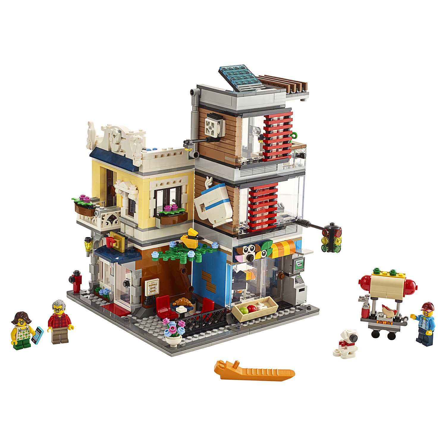 Lego Creator 31097 Зоомагазин и кафе в центре города