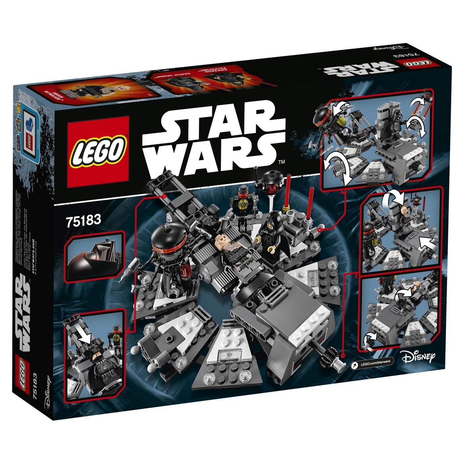 Lego Star Wars 75183 Превращение в Дарта Вейдера