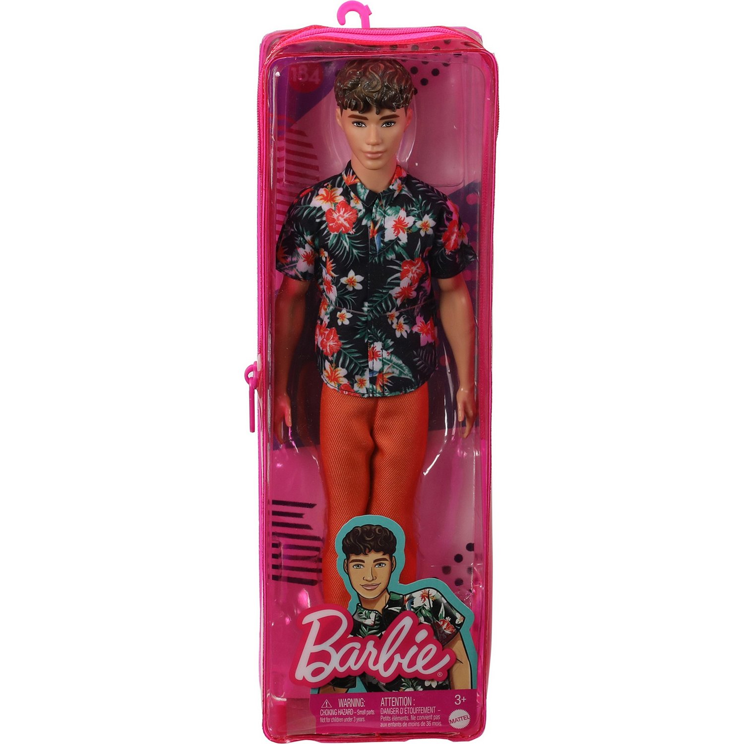 Кукла Barbie HBV24 Kен Игра с модой 184