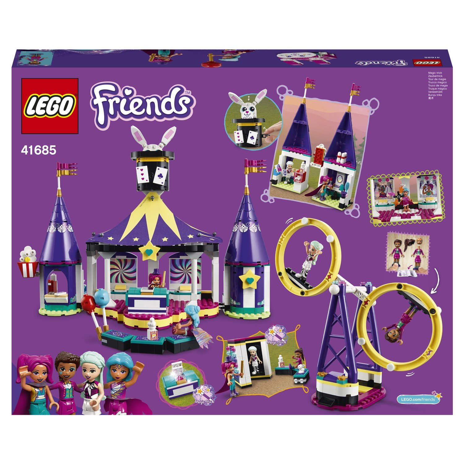 Lego Friends 41685 Американские горки на Волшебной ярмарке