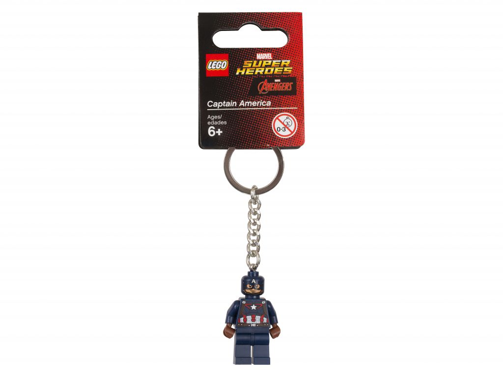Брелок Lego 6153635 Super Heroes Капитан Америка
