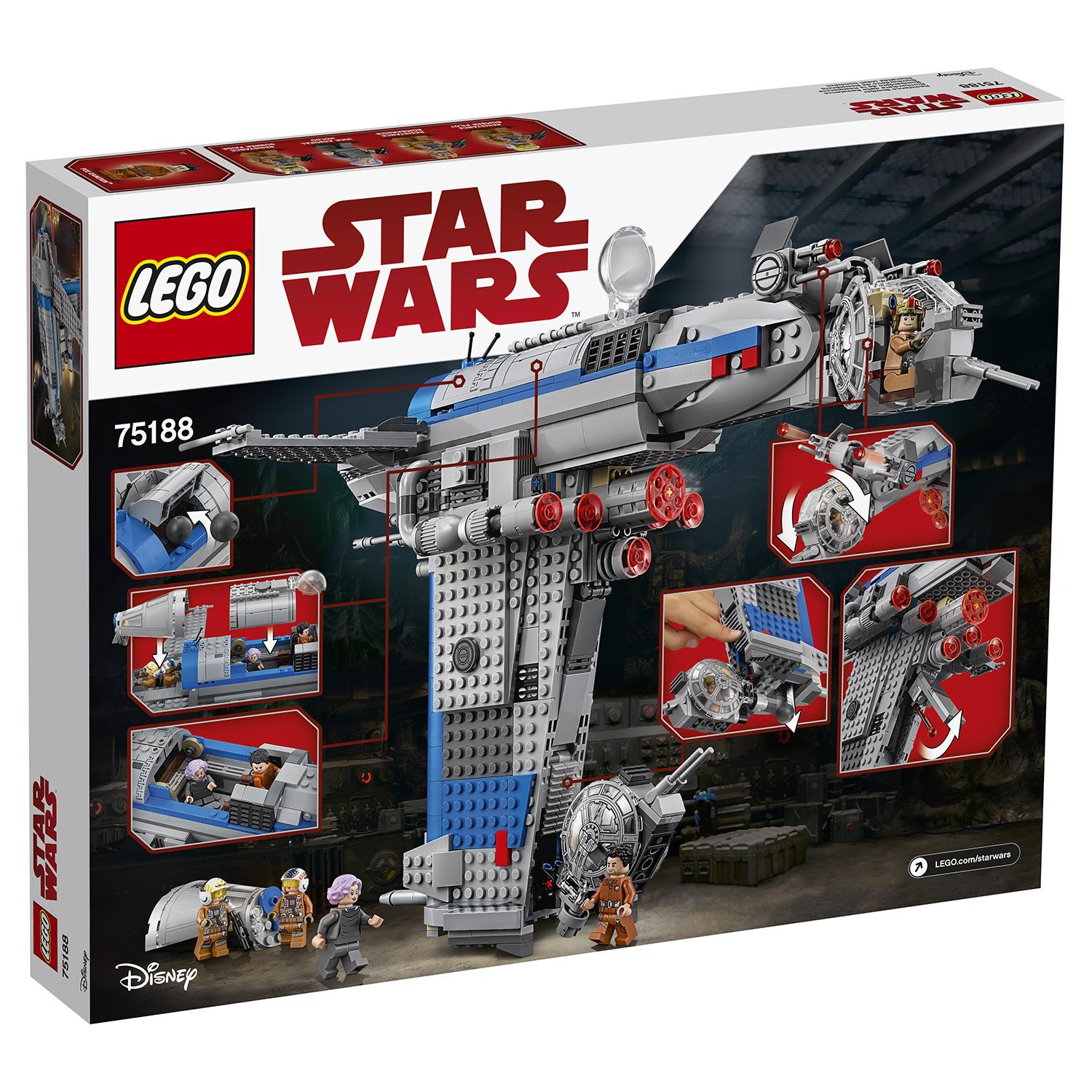 Lego Star Wars 75188 Бомбардировщик Сопротивления