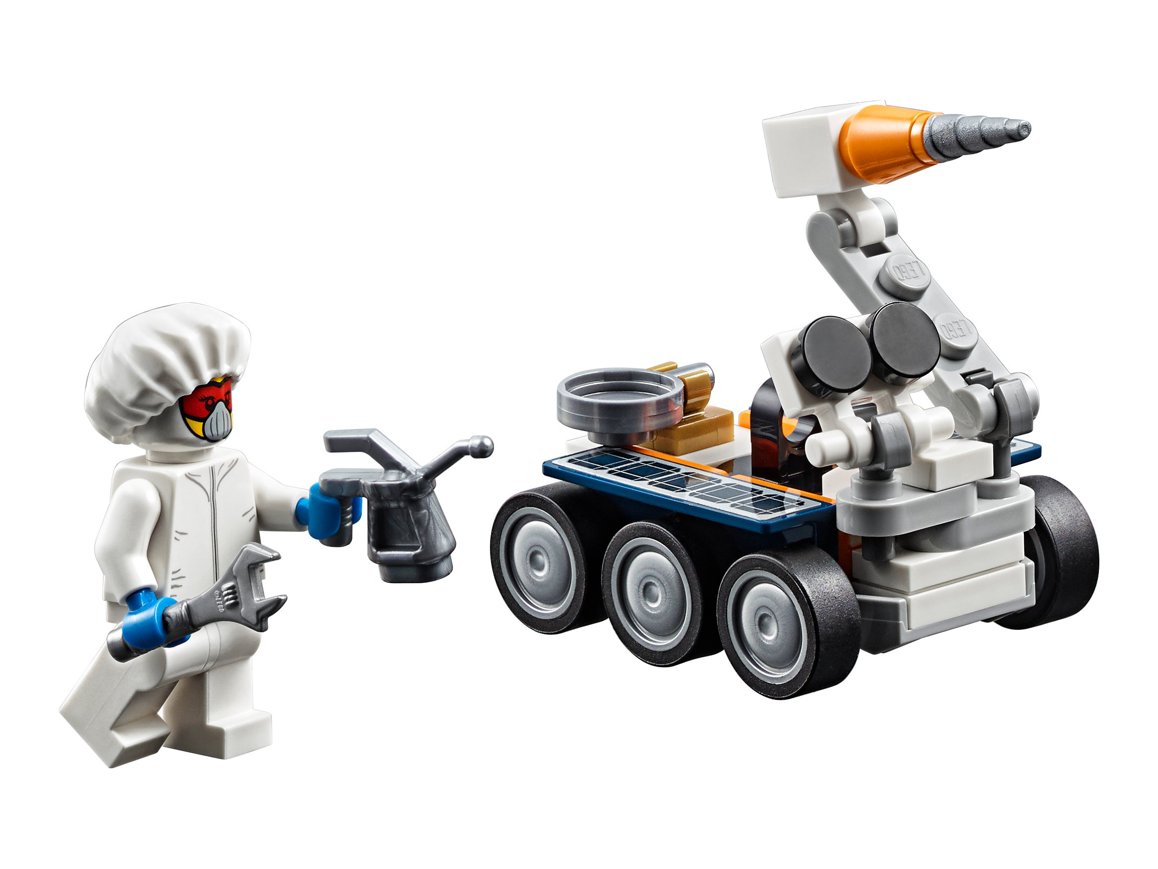 Lego City 60229 Площадка для сборки и транспорт для перевозки ракеты