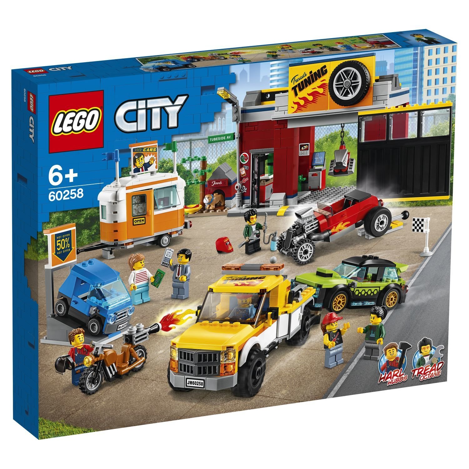 Lego City 60258 Тюнинг-мастерская