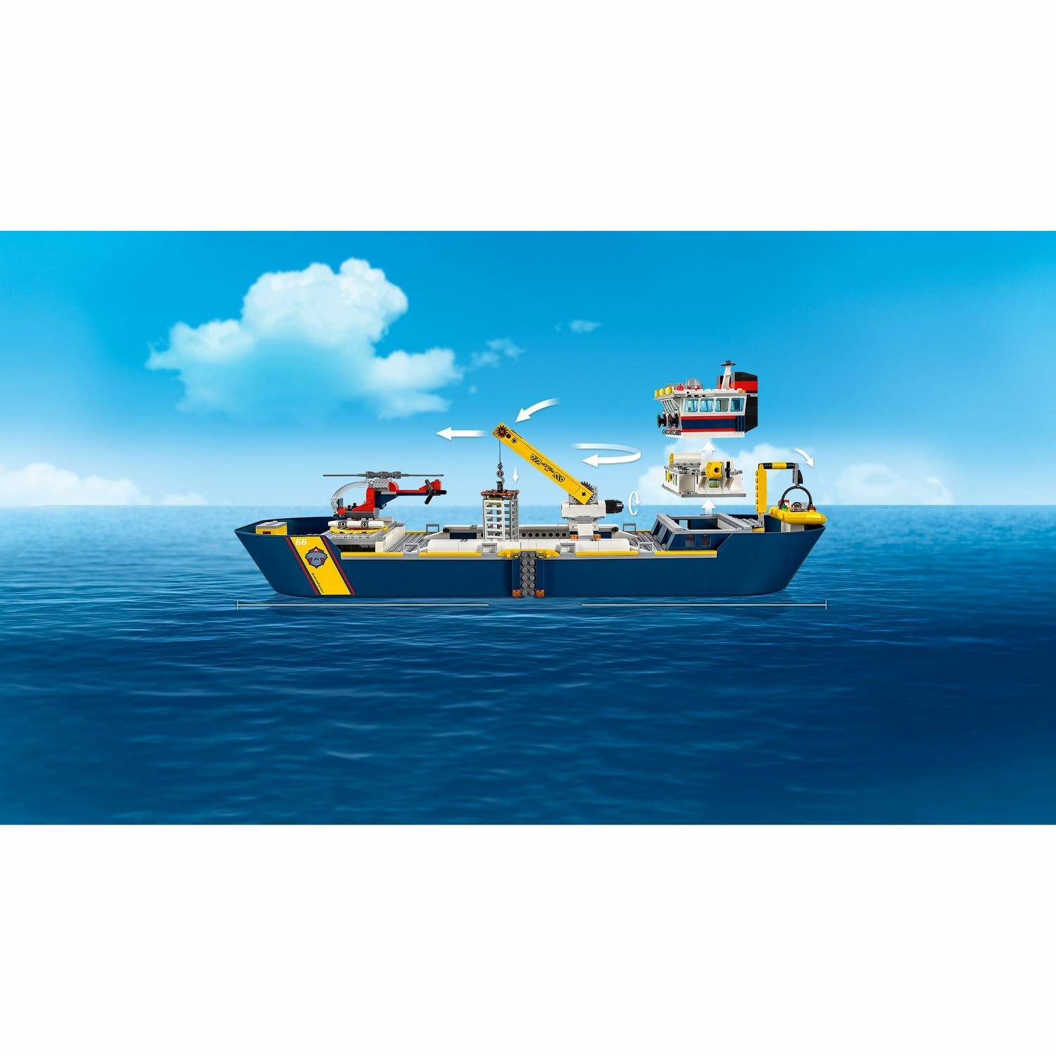 Lego City 60266 Океан: исследовательское судно
