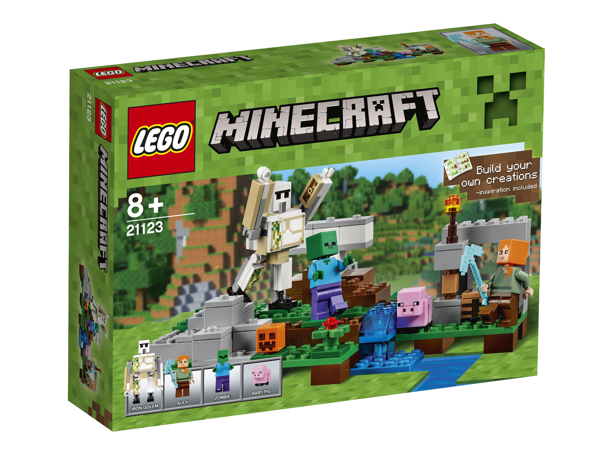 Lego Minecraft 21123 Железный голем