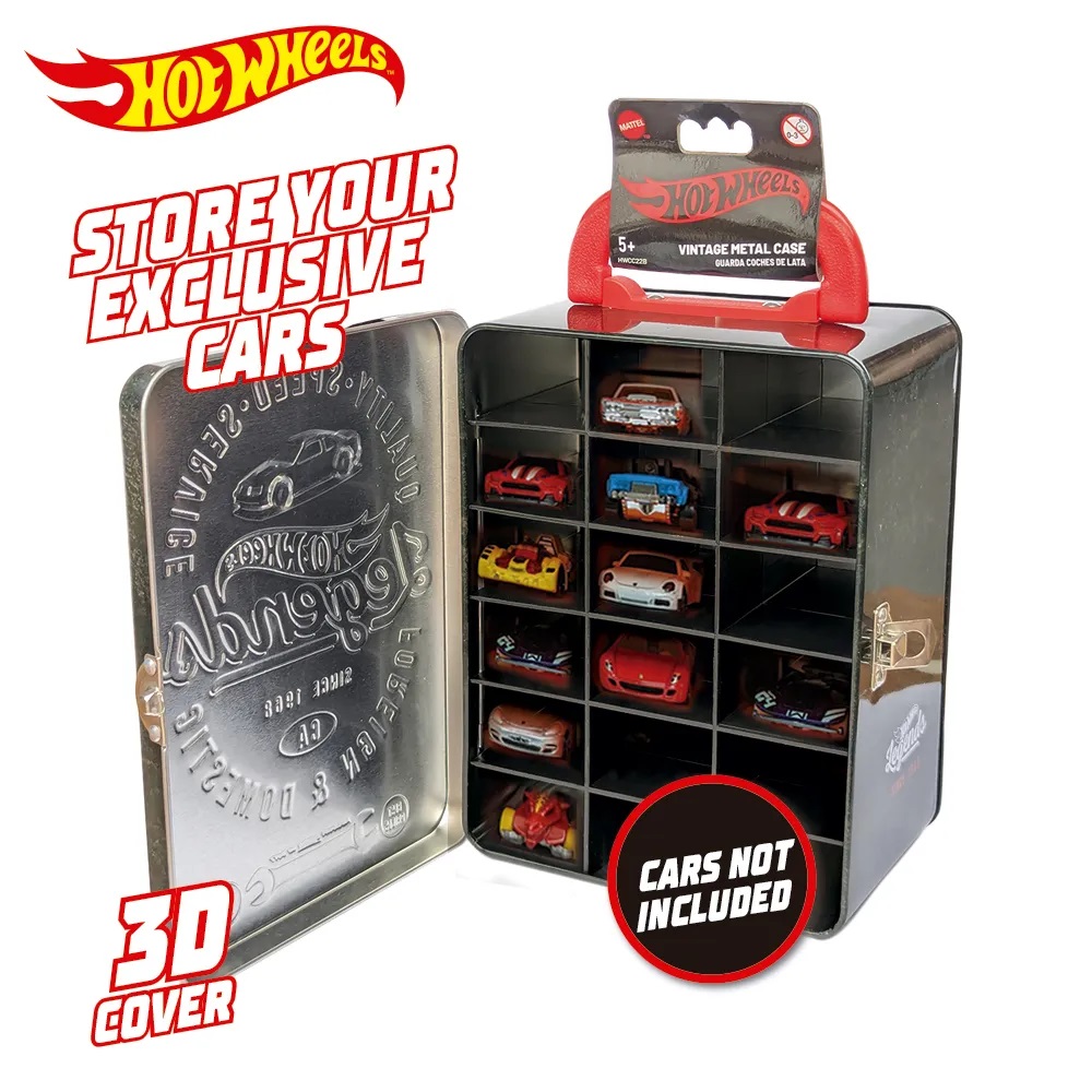Портативный кейс для хранения 18 машинок Hot Wheels арт.HWCC-22B