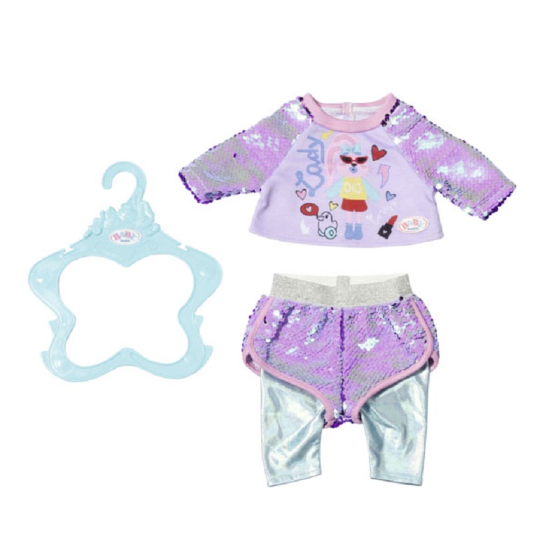Одежда Zapf Creation Baby Annabell 828-182 Бэби Аннабель Модный наряд для Сестренки, 43 см
