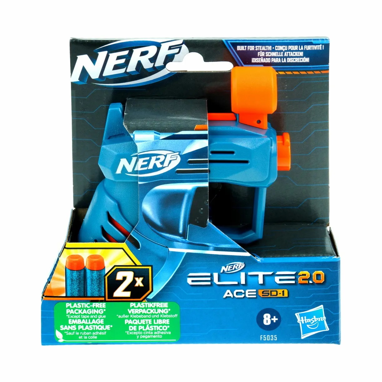 Бластер Nerf Elite 2.0 F5035 Ace SD-1 F5035