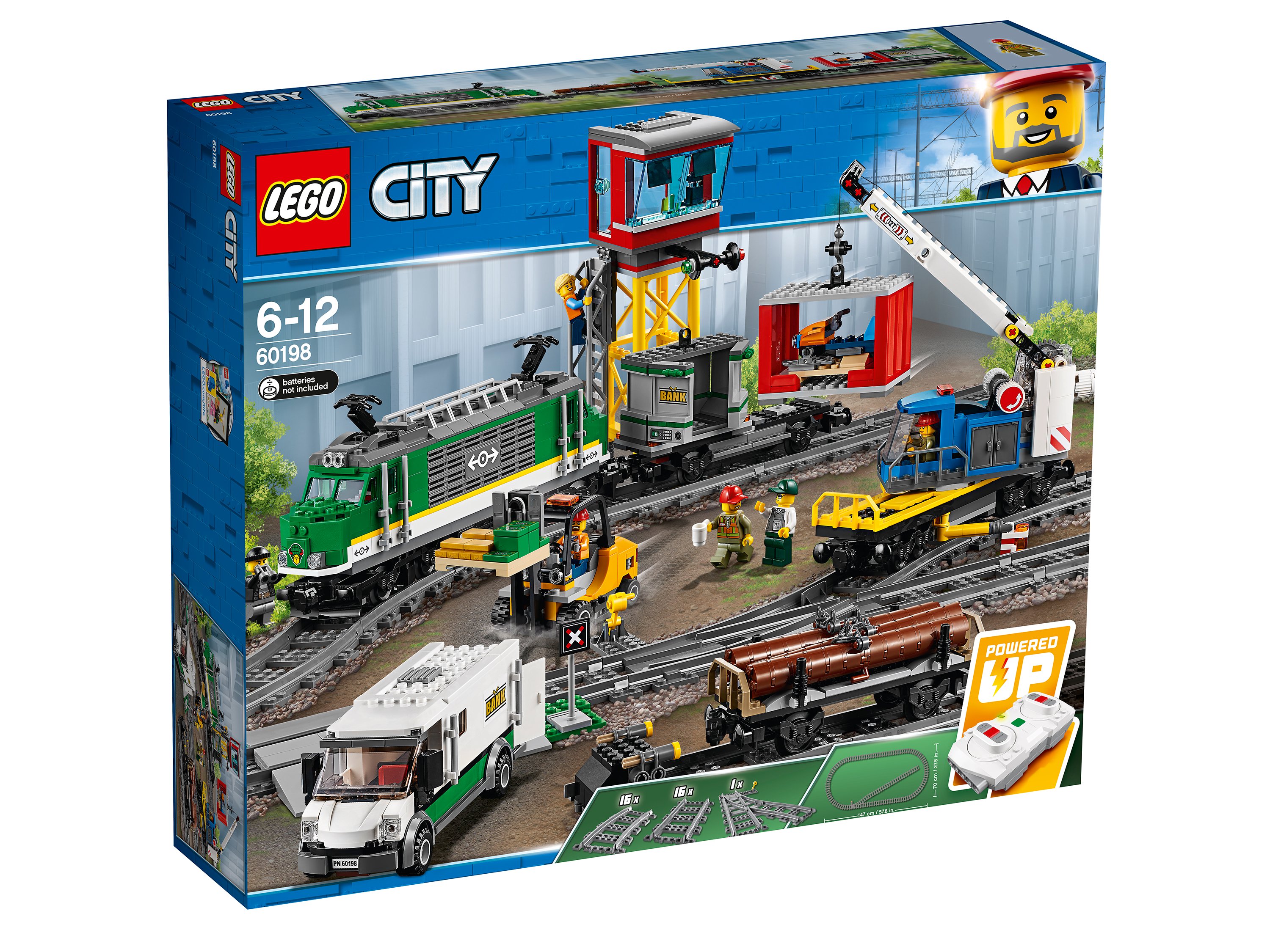 Lego City 60198 Товарный поезд