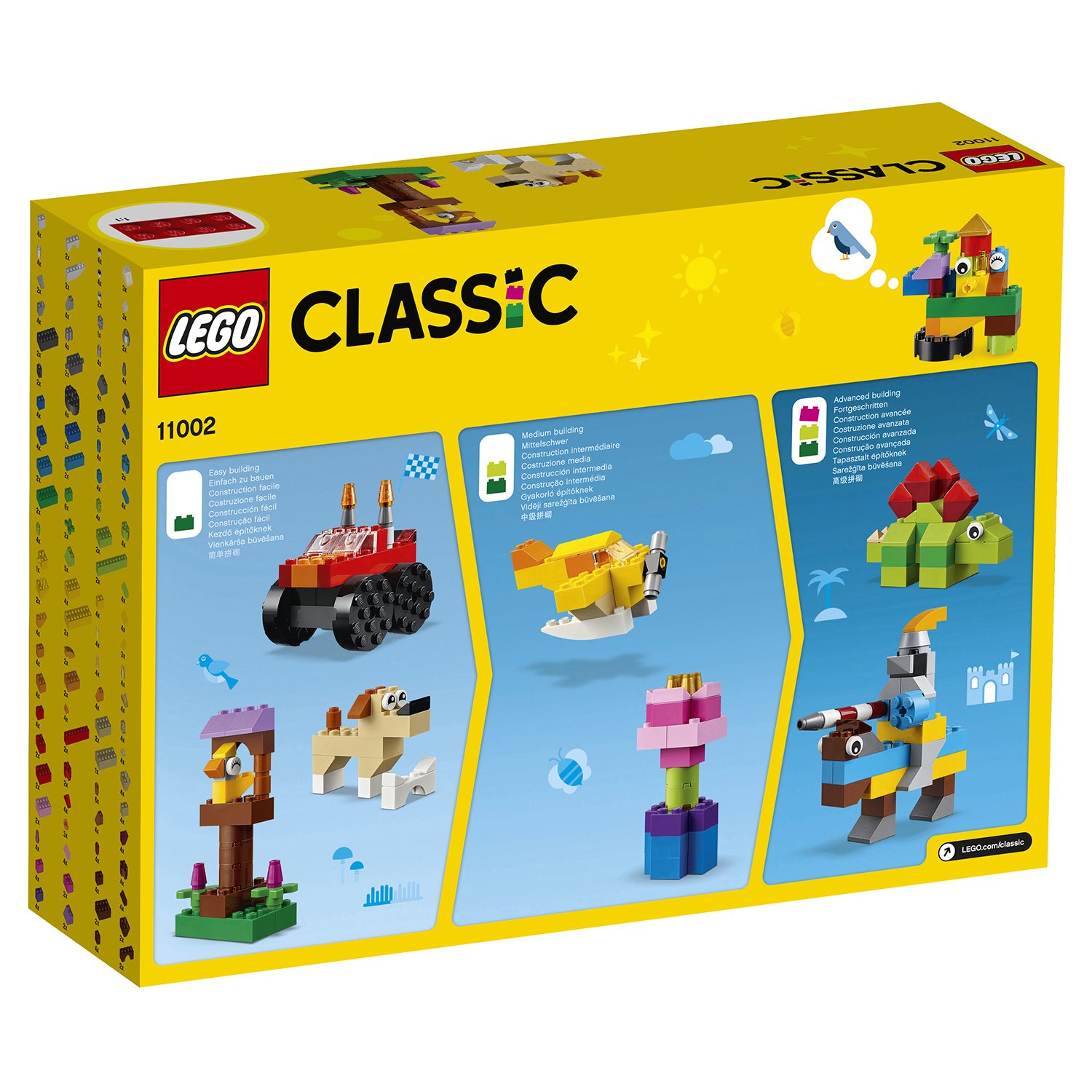 Lego Classic 11002 Базовый набор кубиков