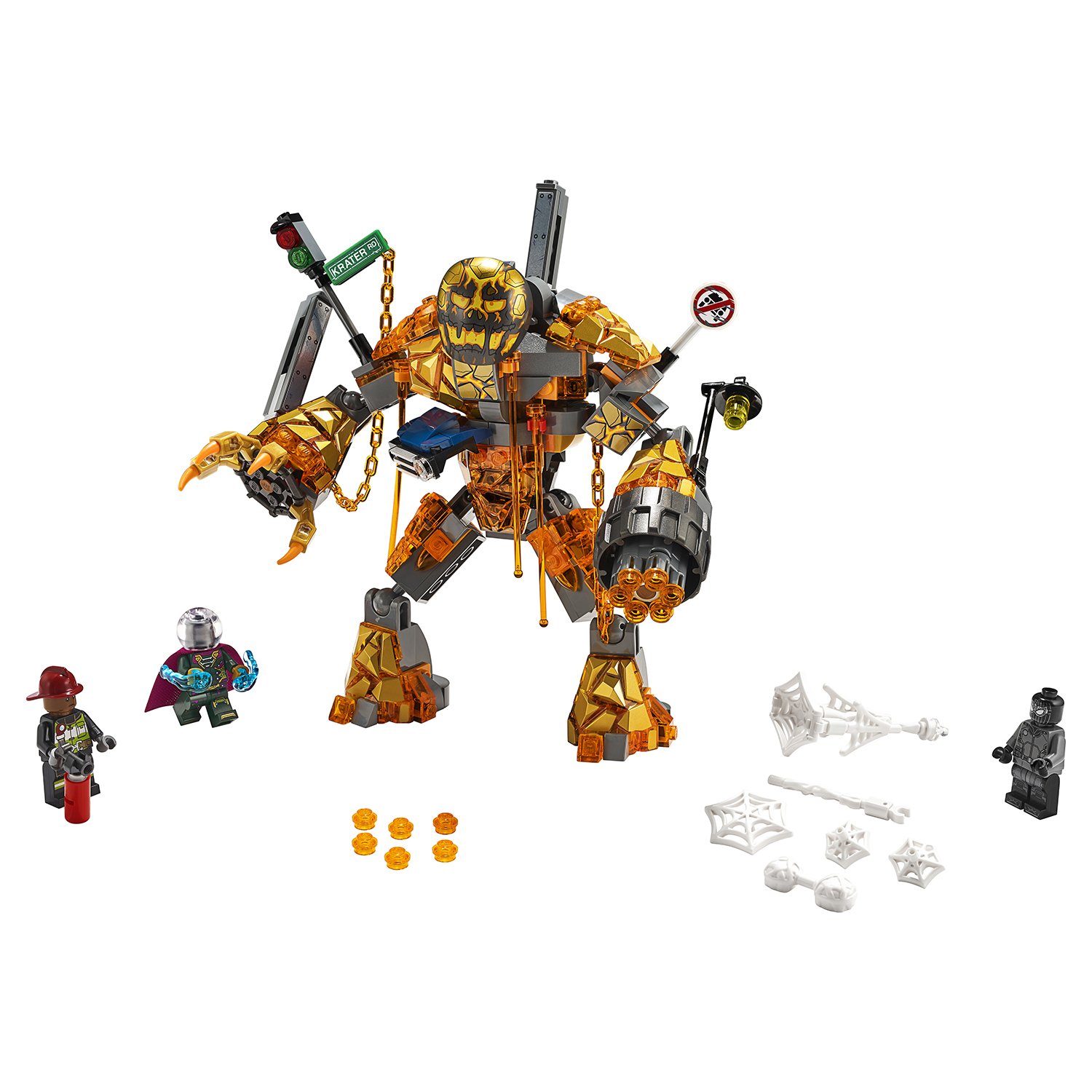 Lego Super Heroes 76128 Бой с Расплавленным Человеком