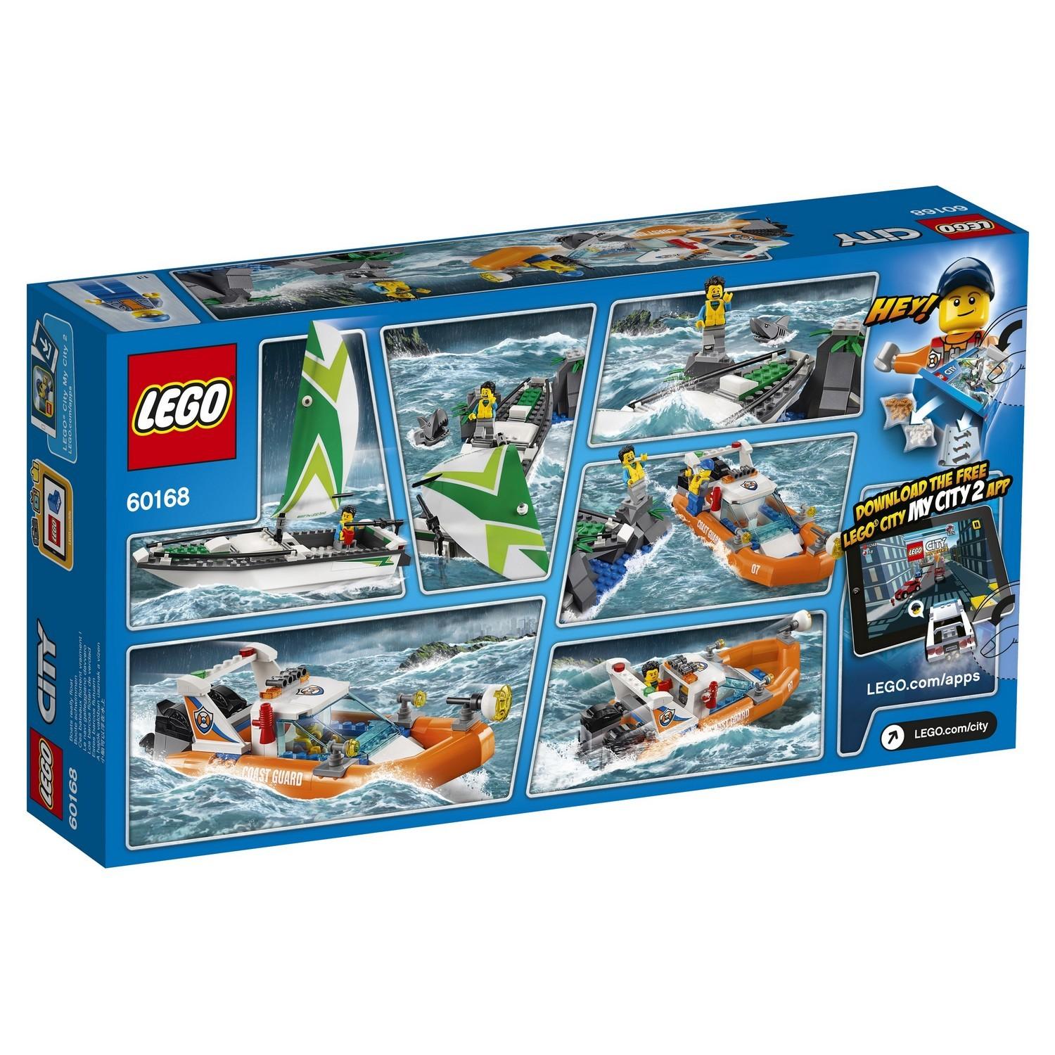 Lego City 60168 Операция по спасению парусной лодки