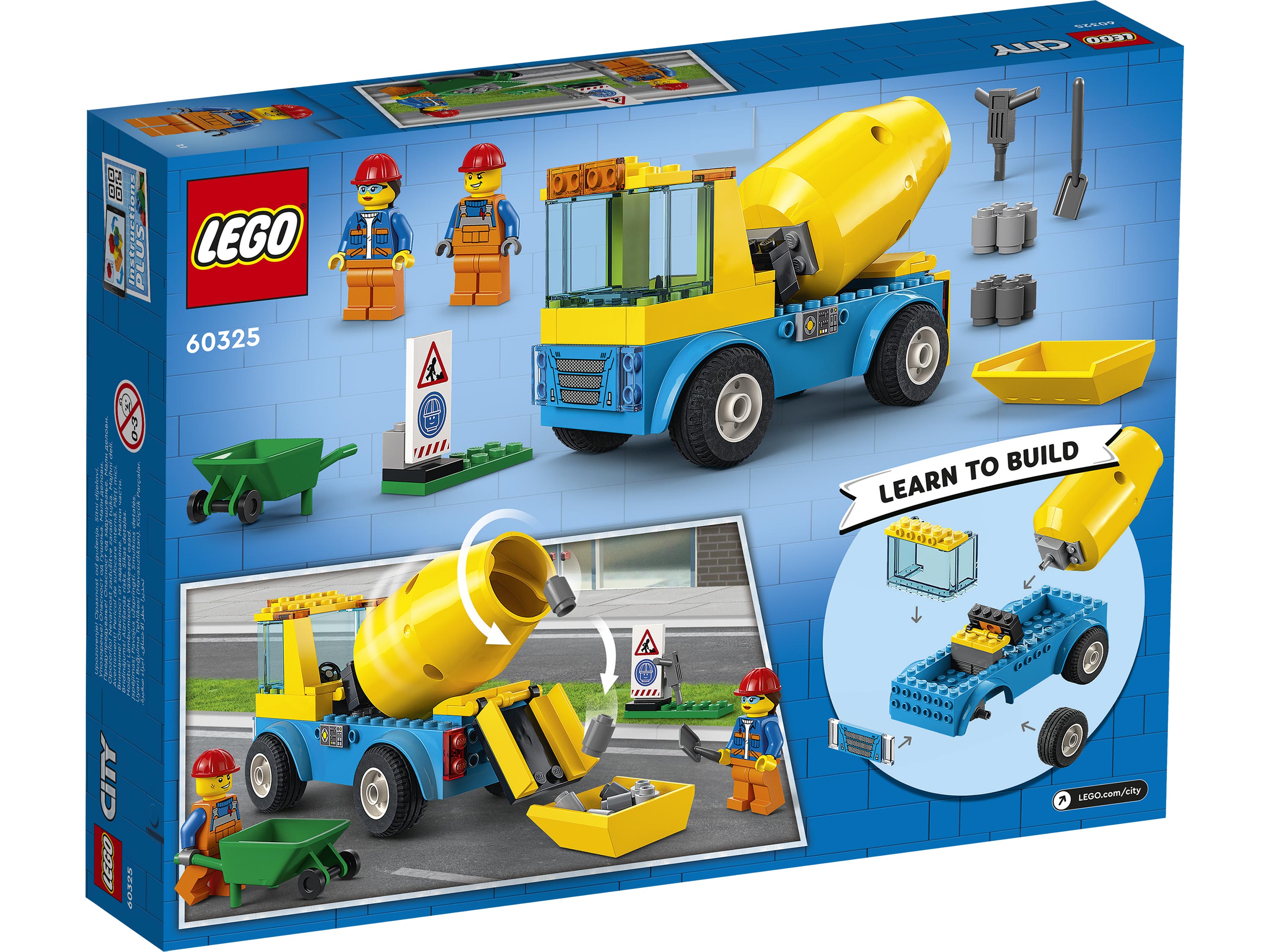 Lego City 60325 Бетономешалка