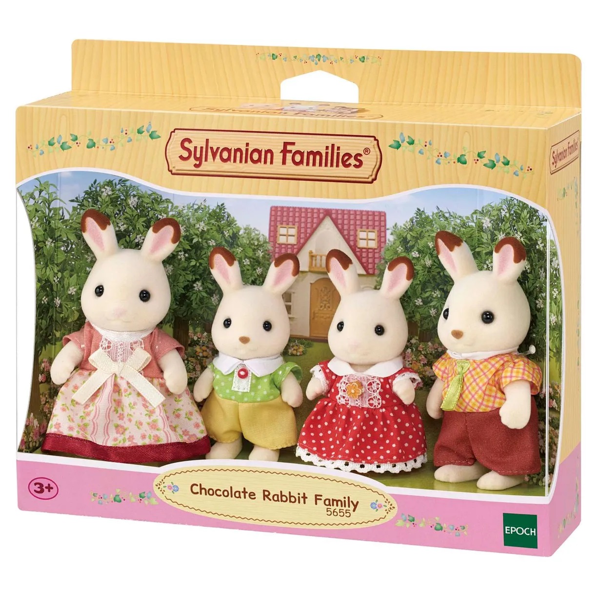 Набор Sylvanian Families 5655 Семейство шоколадных кроликов