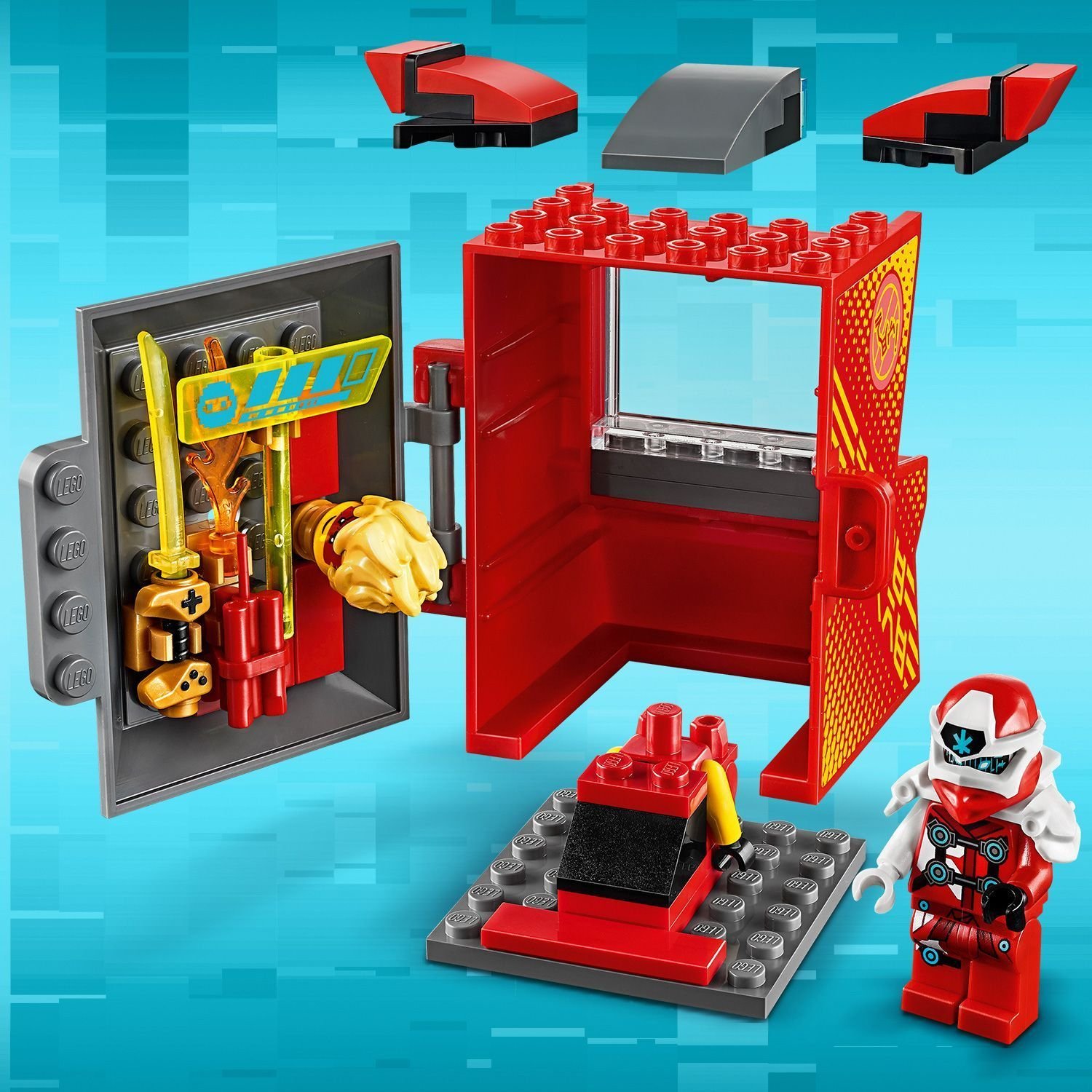 Lego Ninjago 71714 Игровая капсула для аватара Кая