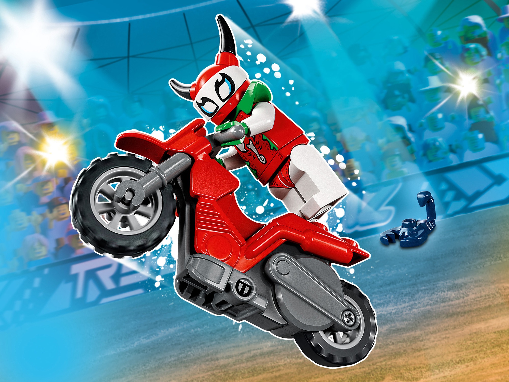 Lego City 60332 Stuntz мотоцикл Скорпион