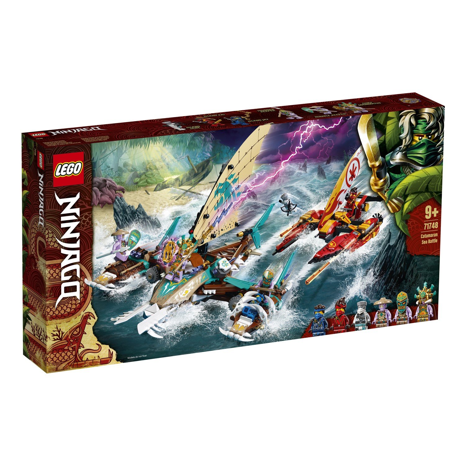 Lego Ninjago 71748 Морская битва на катамаране