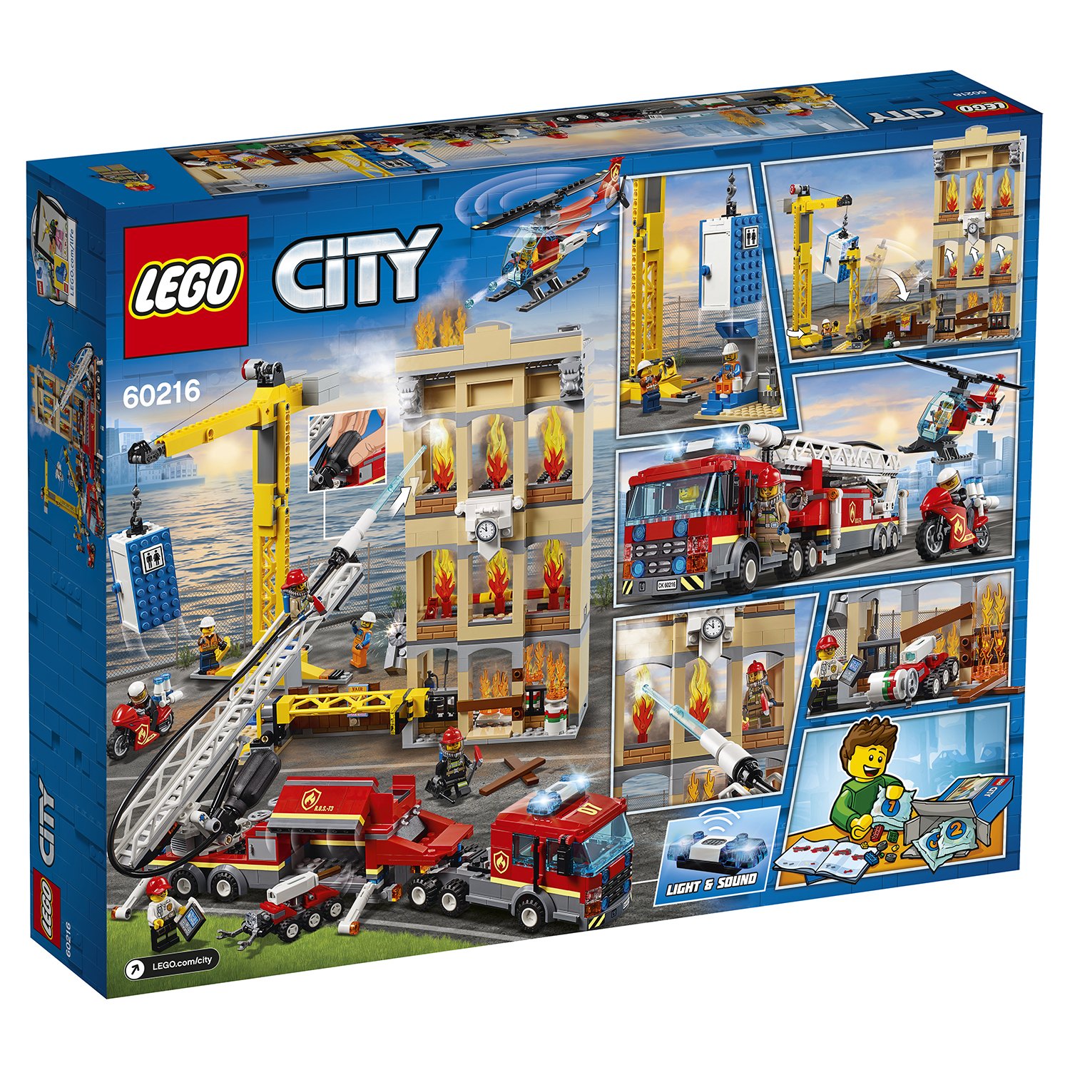 Lego City 60216 Центральная пожарная станция