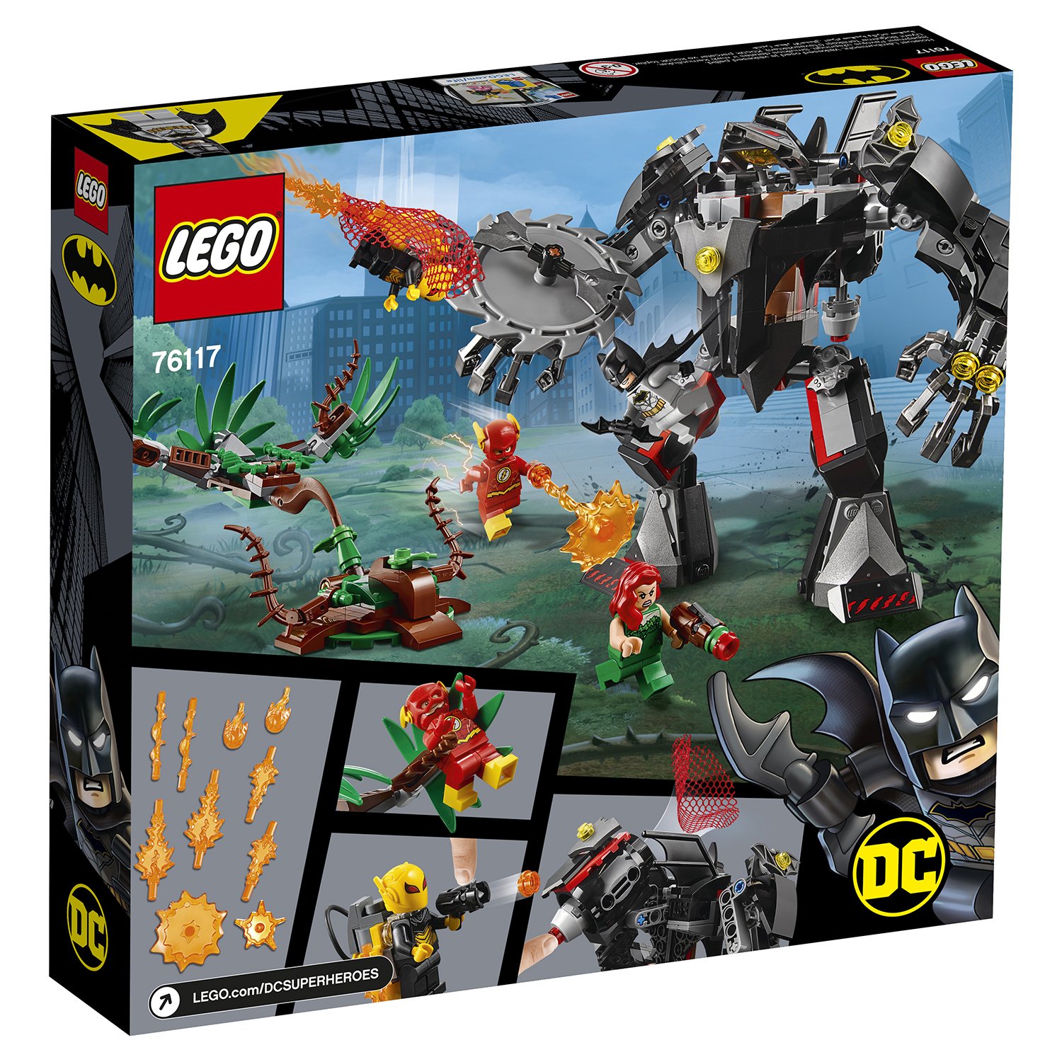 Lego Super Heroes 76117 Робот Бэтмена против робота Ядовитого Плюща