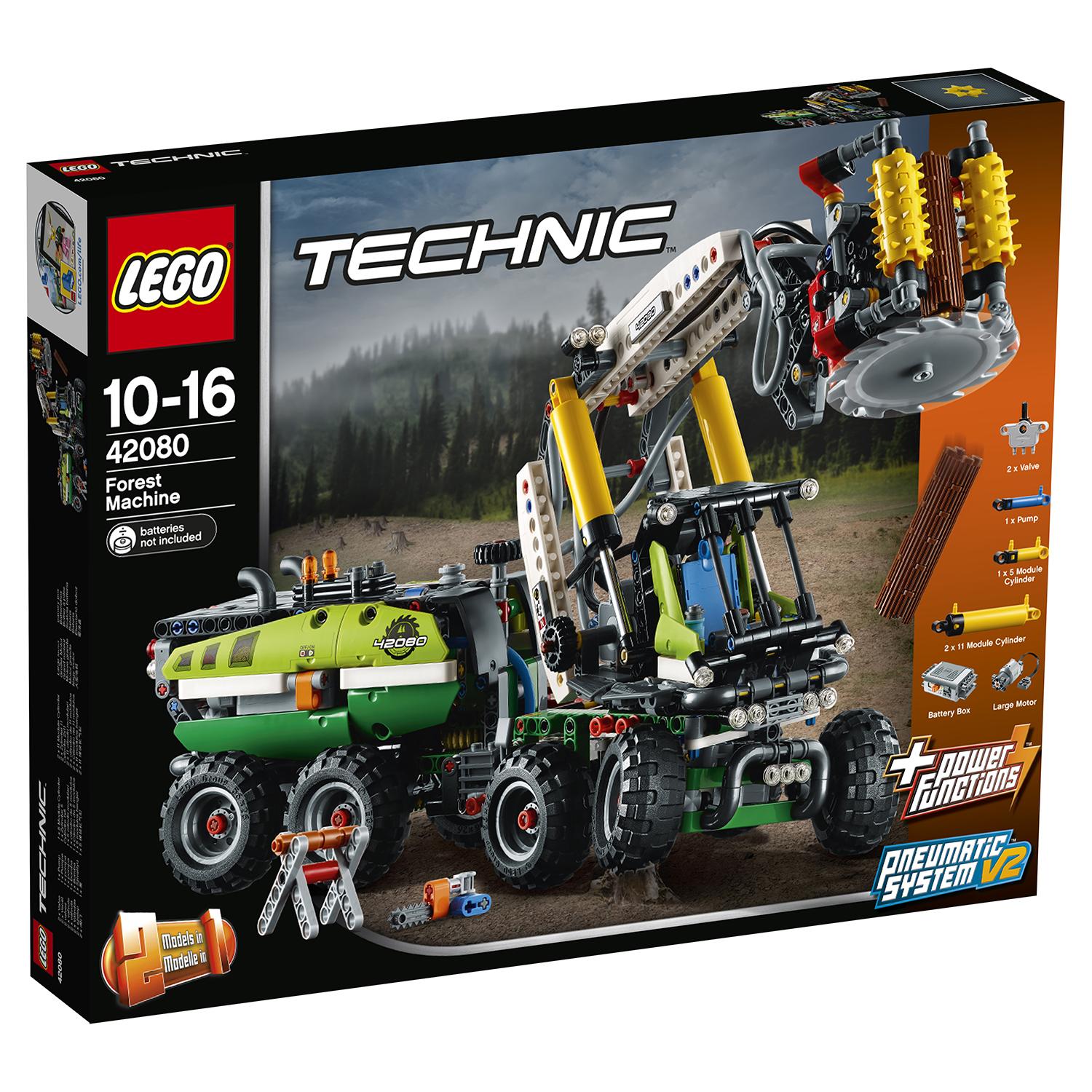 Lego Technic 42080 Лесозаготовительная машина