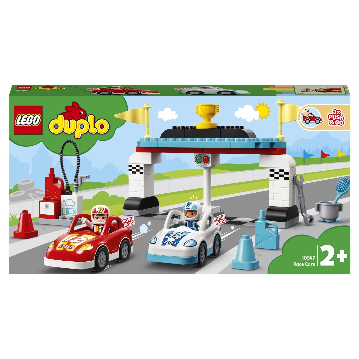 Lego Duplo 10947 Гоночные машины
