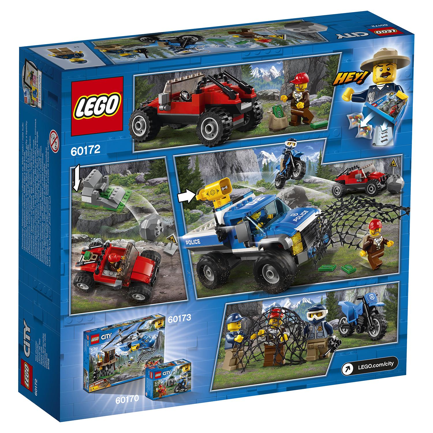 Lego City 60172 Погоня по грунтовой дороге