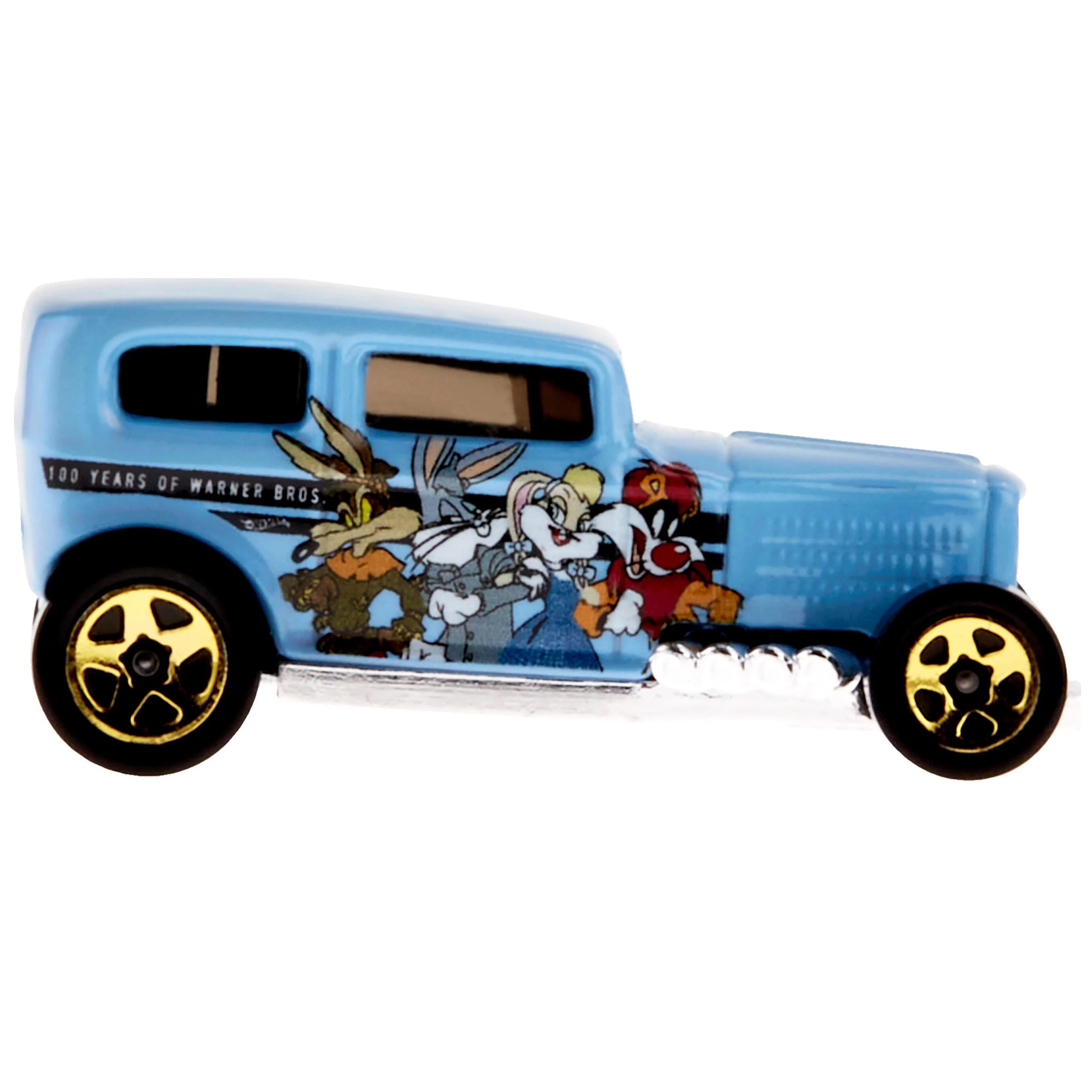 Машинка Hot Wheels HLK30 Warner Bros. 100th Midnight Otto 3/5