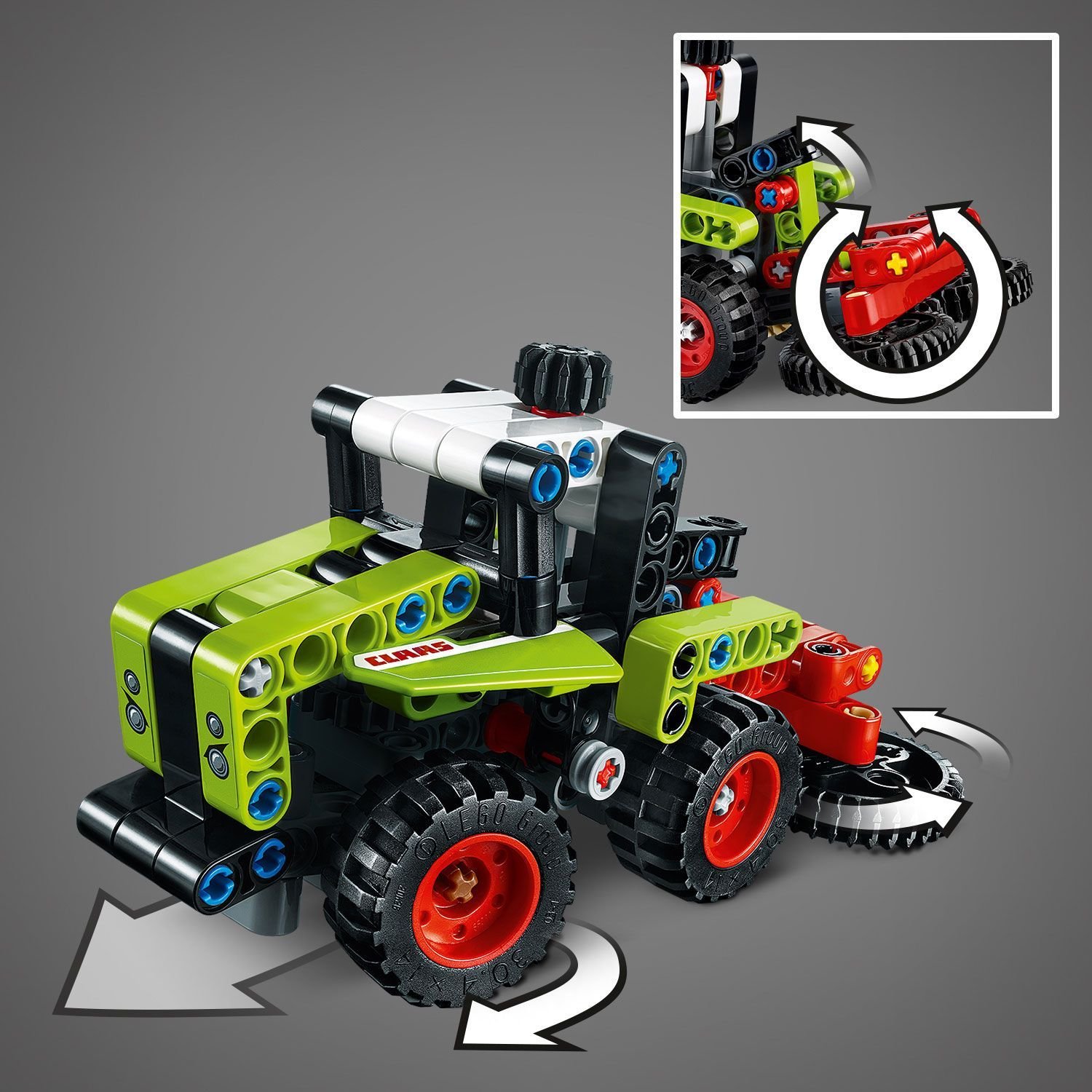 Lego Technic 42102 Mini Claas Xerion