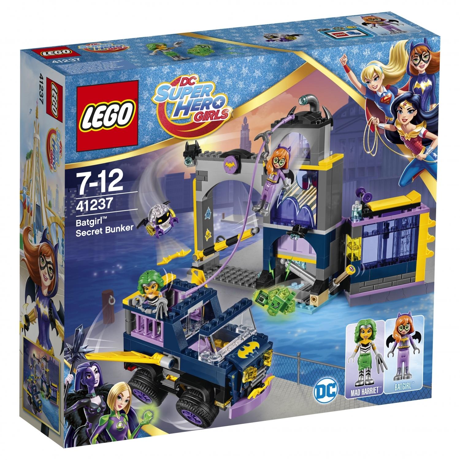 Lego Super Hero Girls 41237 Секретный бункер Бэтгёрл