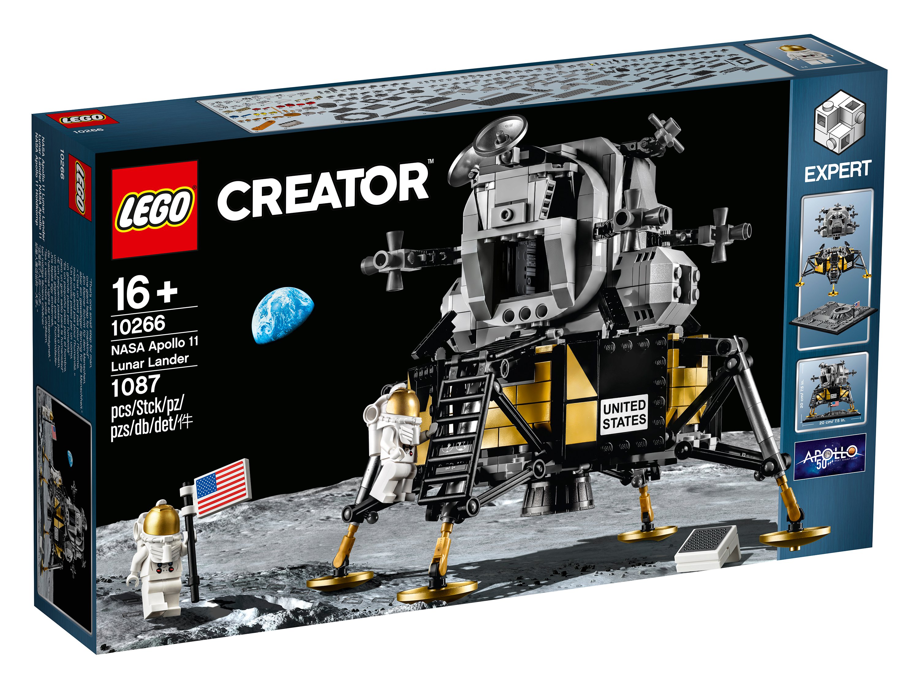 Lego Creator 10266 Лунный модуль корабля «Апполон 11» НАСА