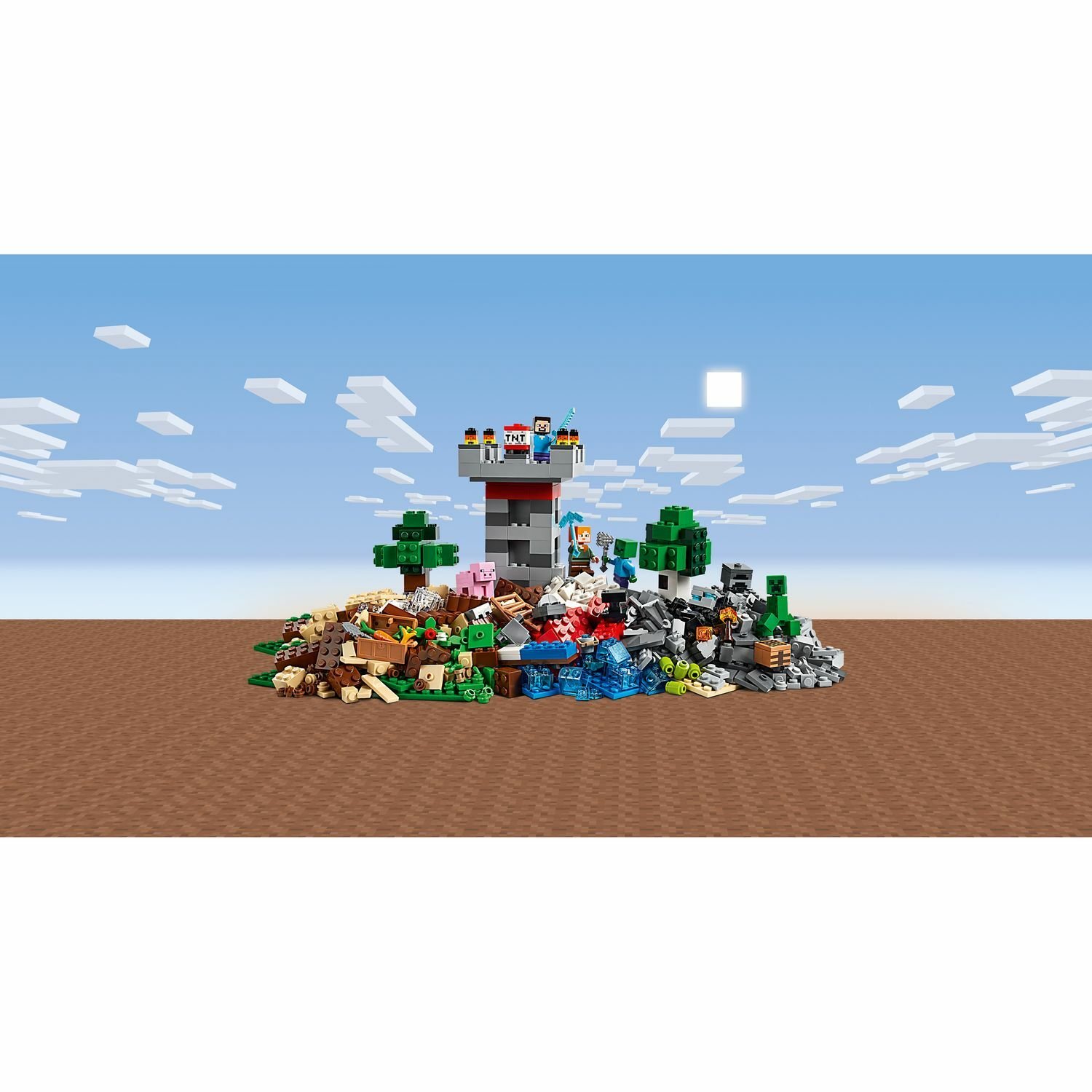 Lego Minecraft 21161 Набор для творчества 3.0