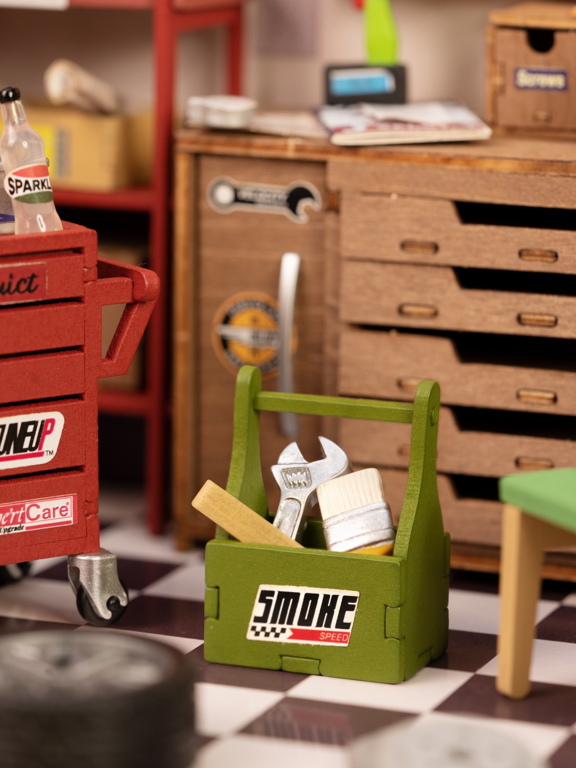 Румбокс Rolife Гаражная мастерская арт.DG165