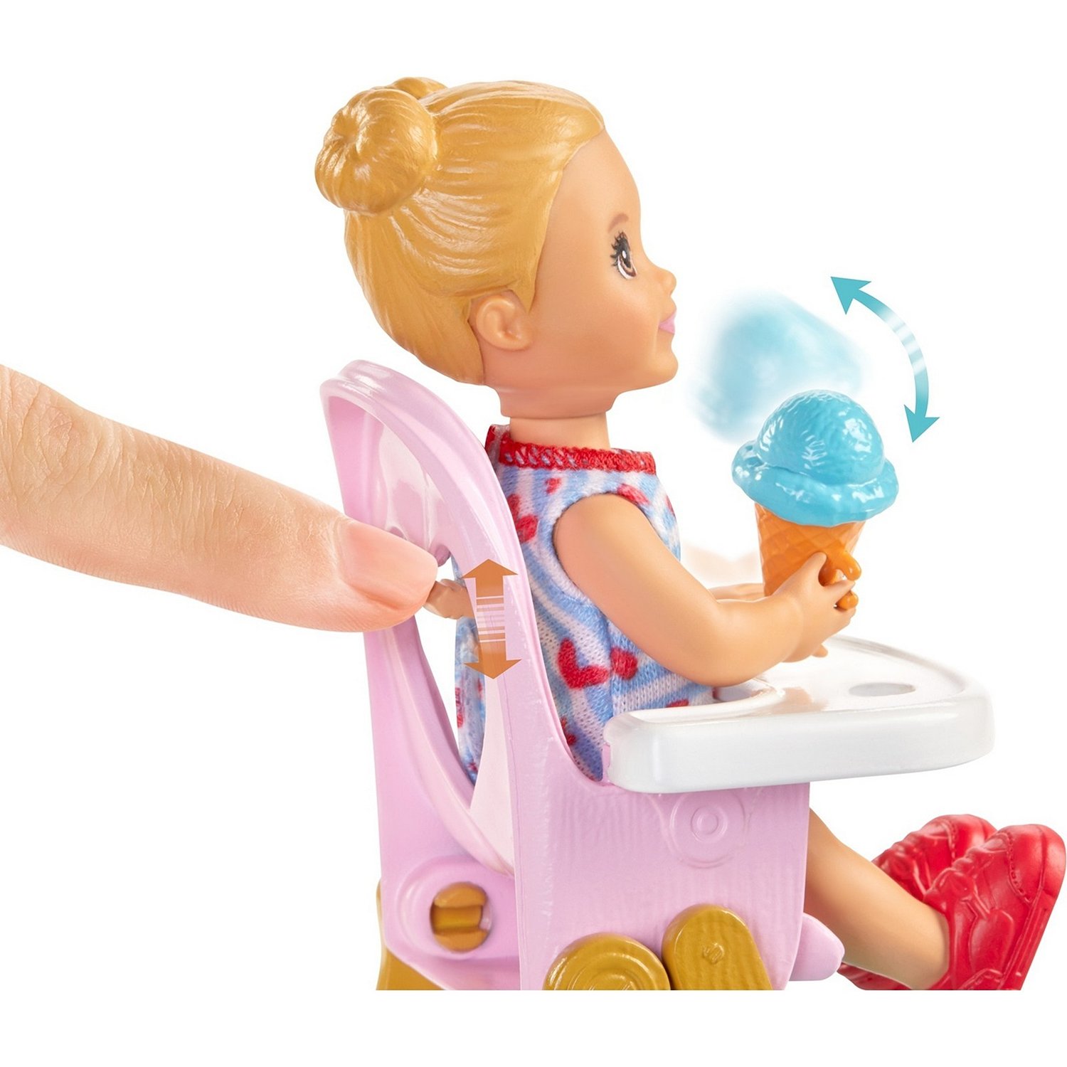 Набор Barbie GHV87 Няня Кормление