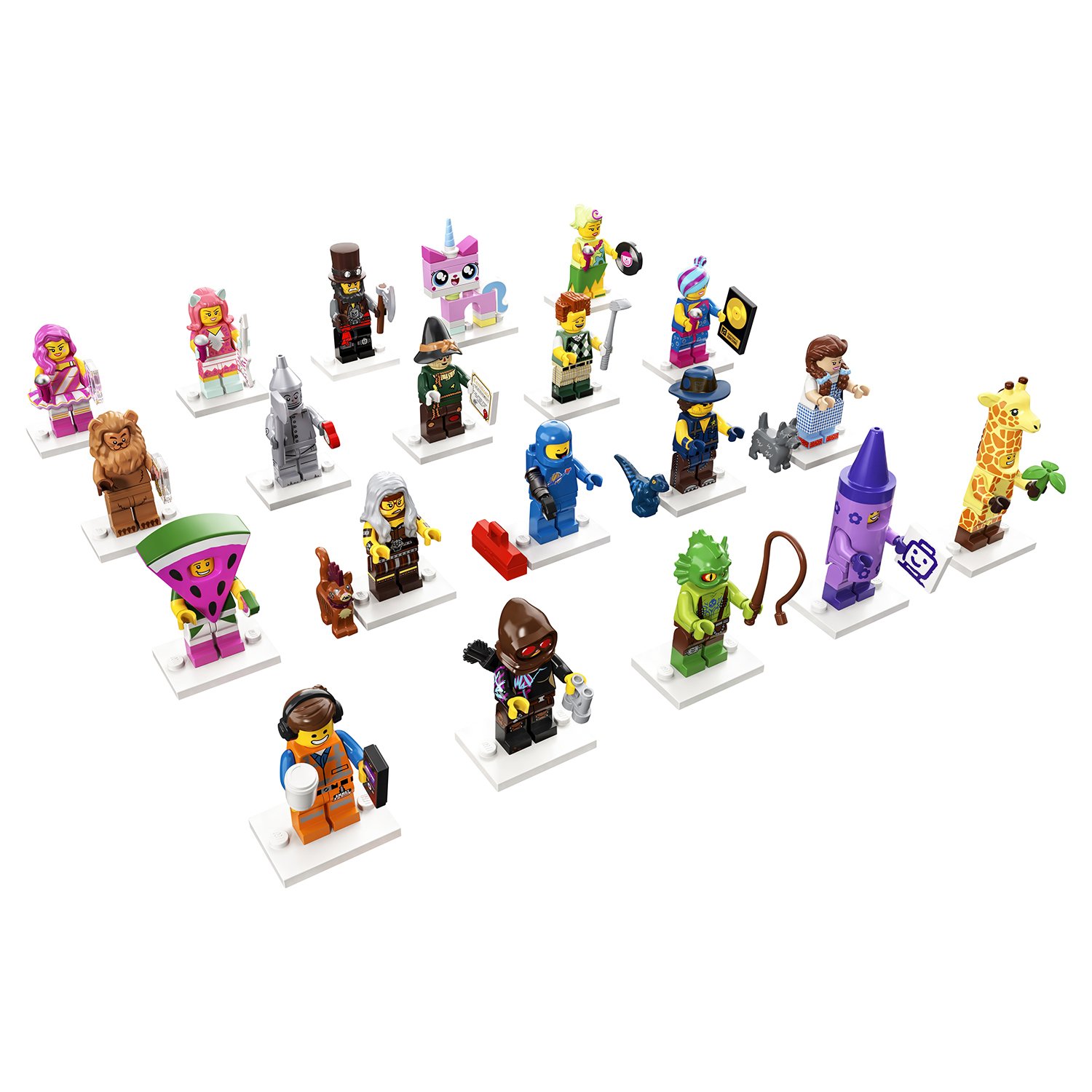 Lego Minifigures 71023-17 Lego Movie 2 Рэпперша с розовыми волосами