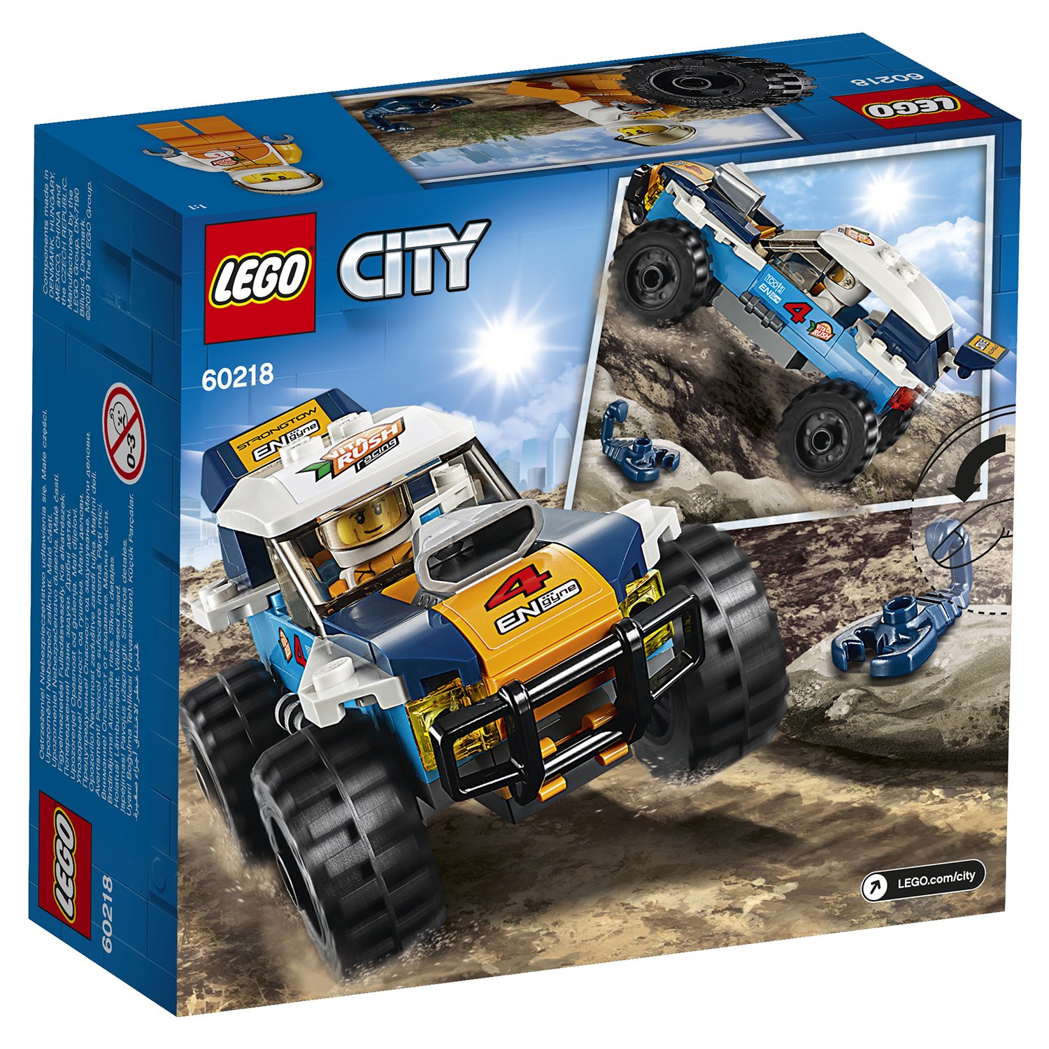 Lego City 60218 Транспорт: Участник гонки в пустыне