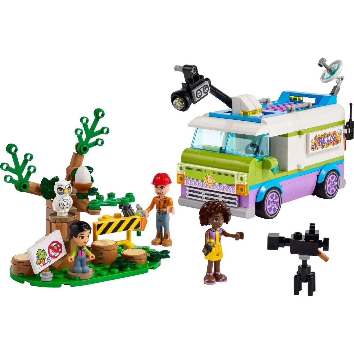 Lego Friends 41749 Фургон отдела новостей