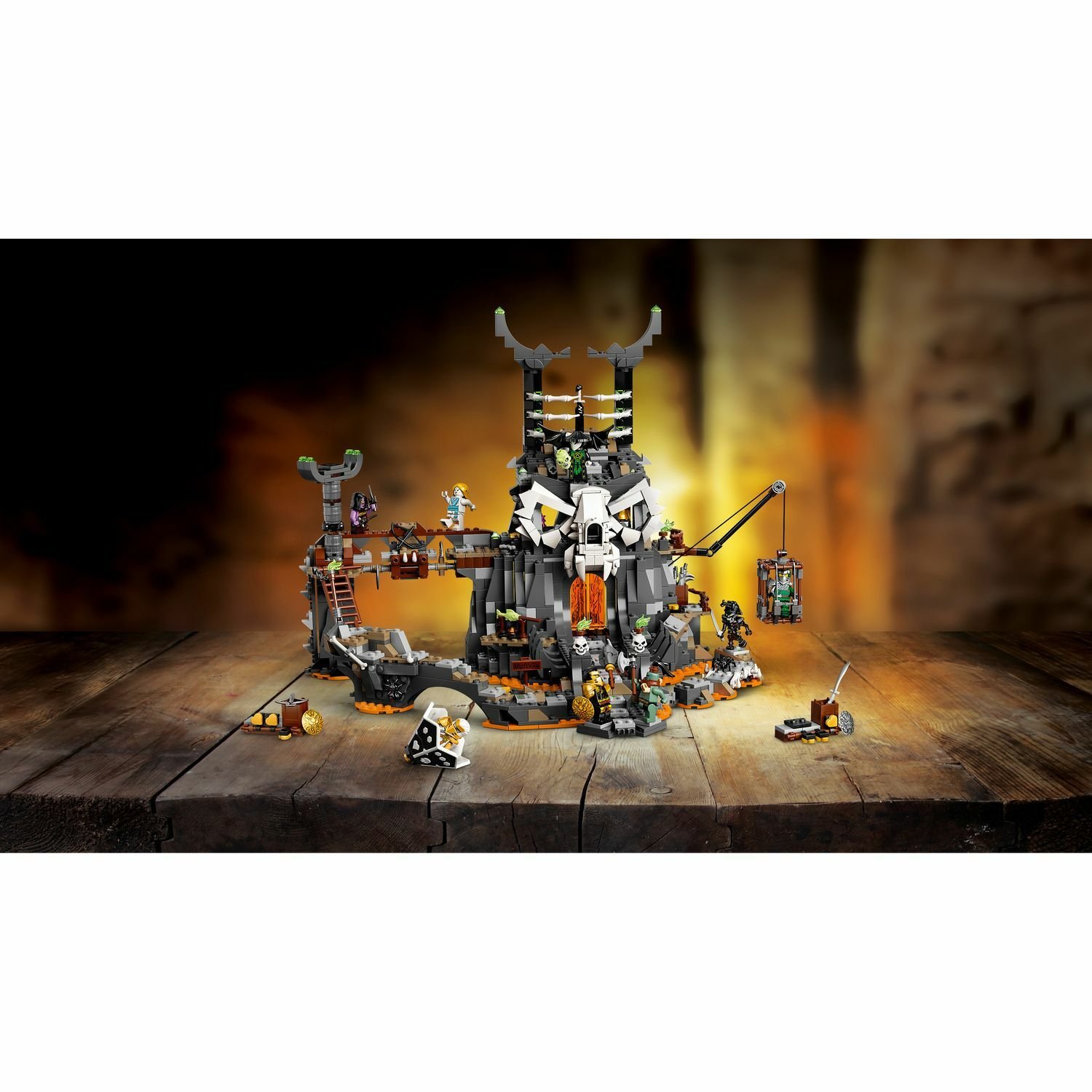 Lego Ninjago 71722 Подземелье колдуна-скелета