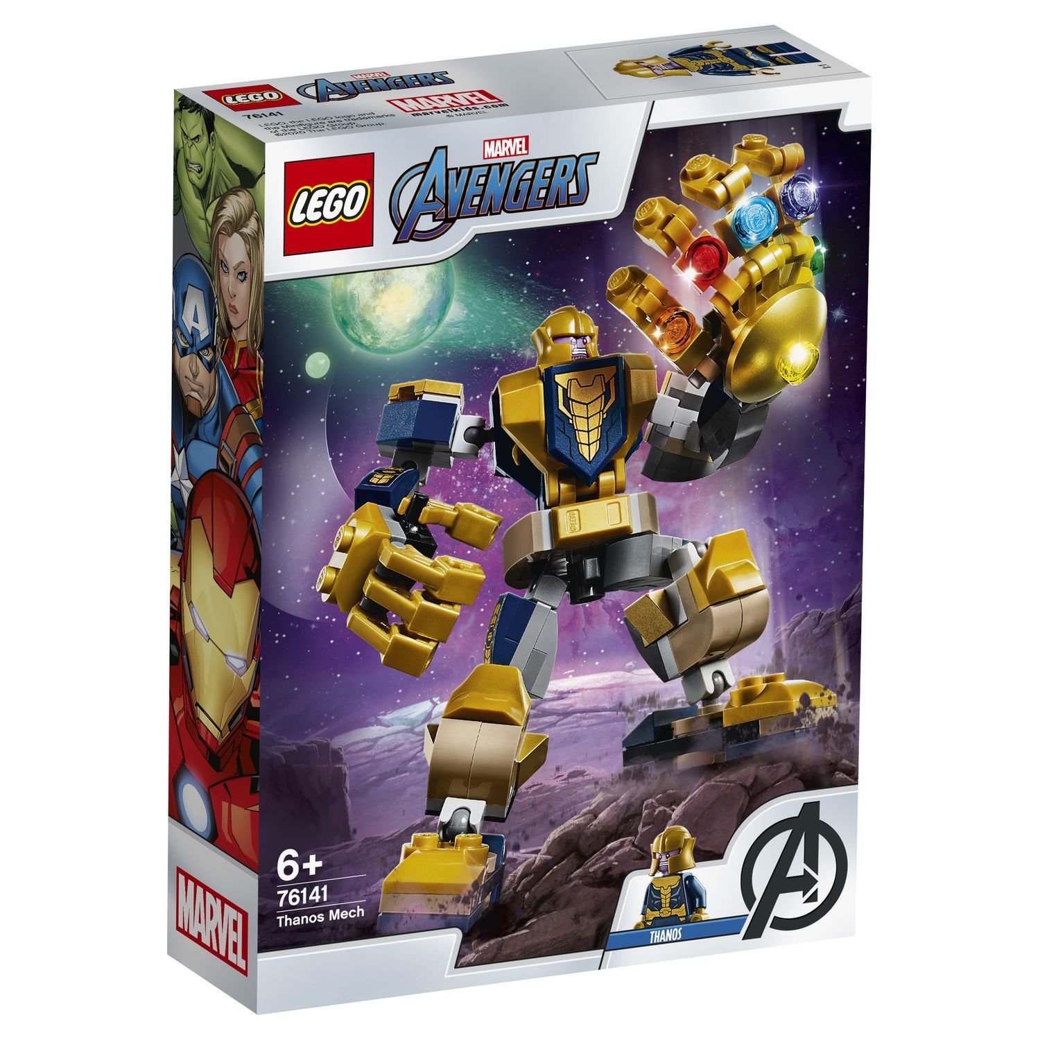 Lego Super Heroes 76141 Танос: трансформер