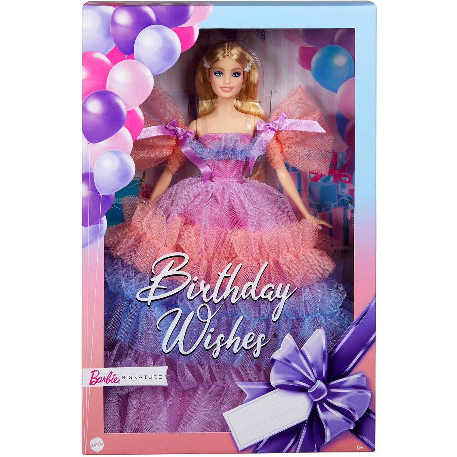 Кукла Barbie GTJ85 Пожелания ко дню рождения коллекционная