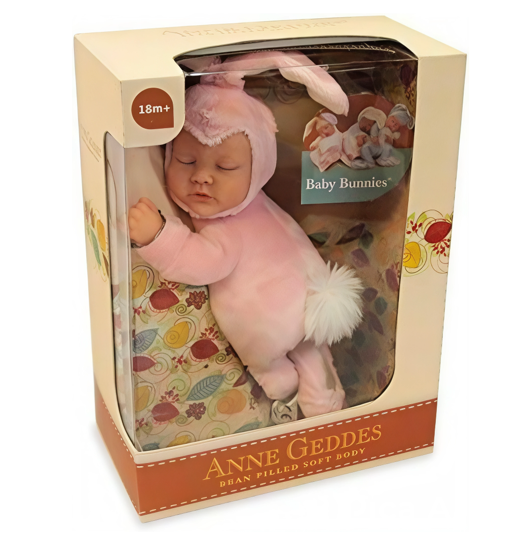 Пупс Anne Geddes Кролик розовый арт.579105