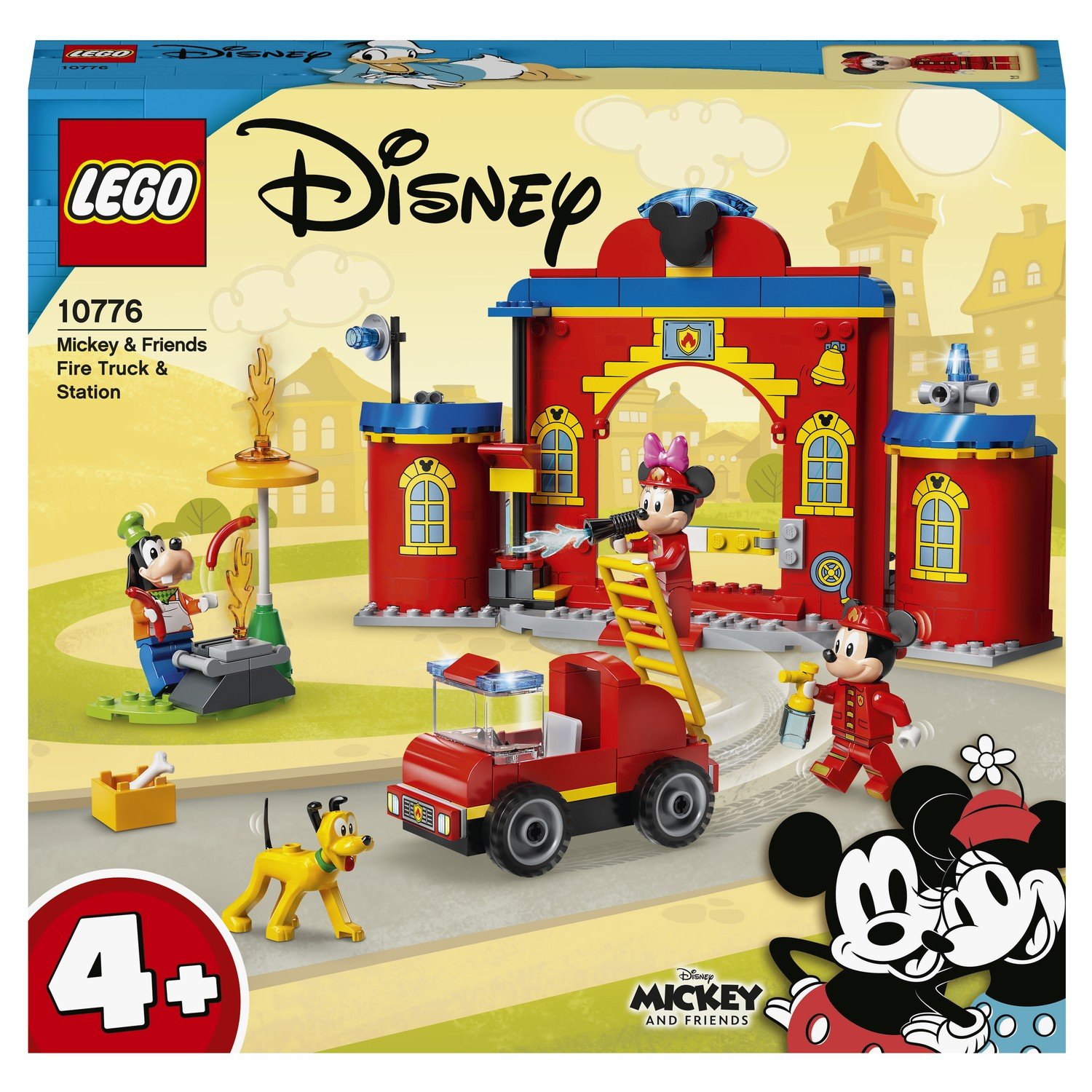 Lego Disney 10776 Mickey and Friends Пожарная часть и машина Микки и его друзей