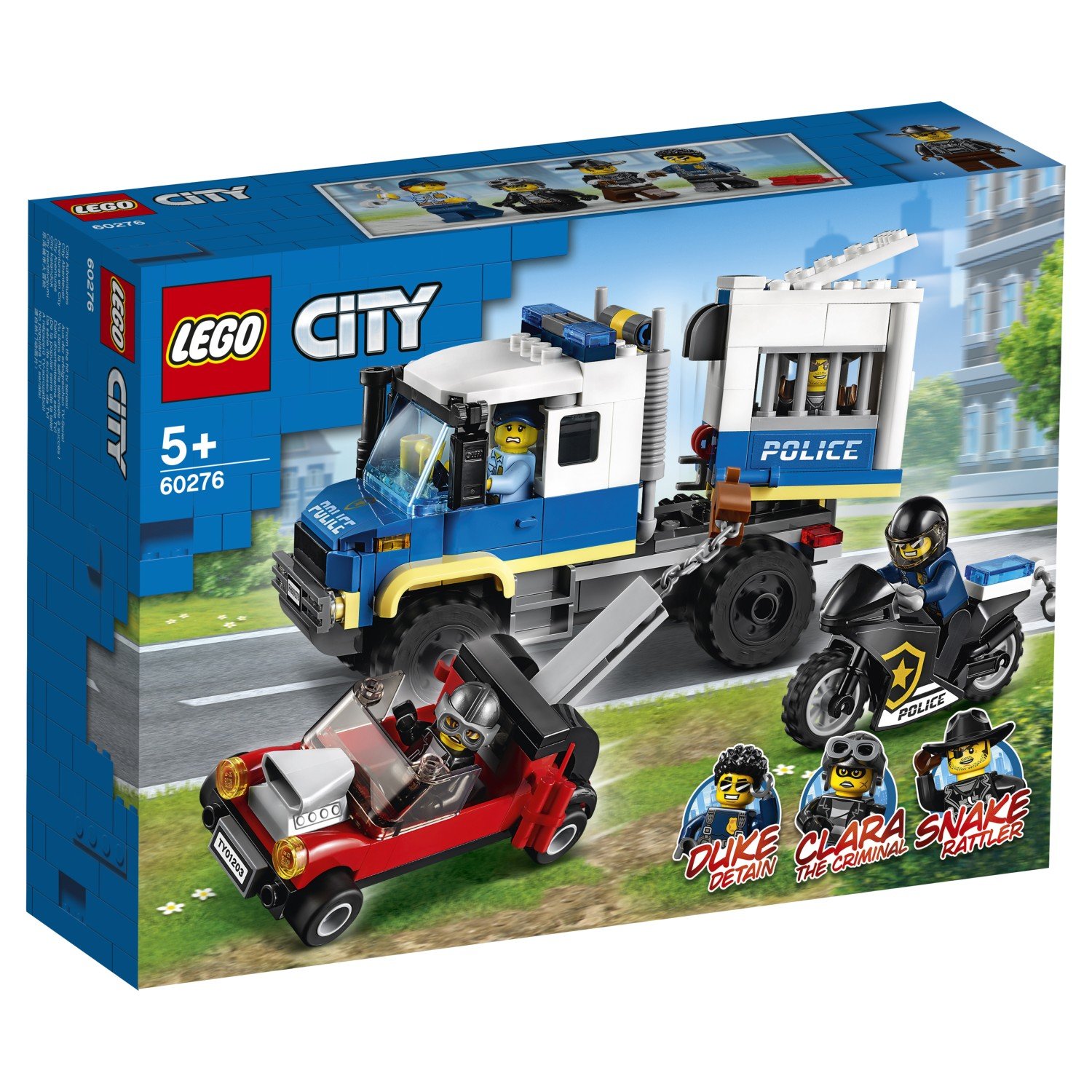 Lego City 60276 Транспорт для перевозки преступников