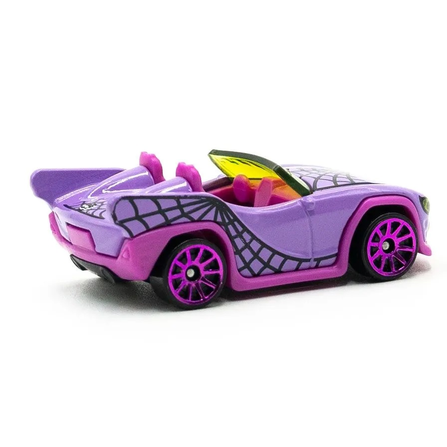 Машинка Hot Wheels HRY45 HW Screen Time 2024 Monster High Ghoul Mobile 1/10