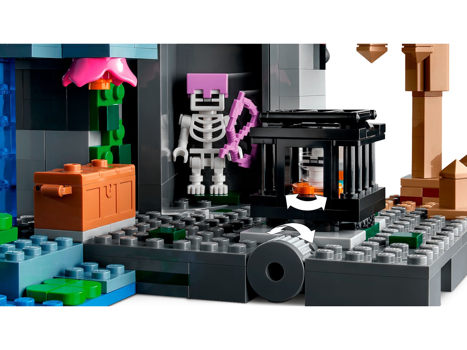 Lego Minecraft 21189 Подземелье скелета