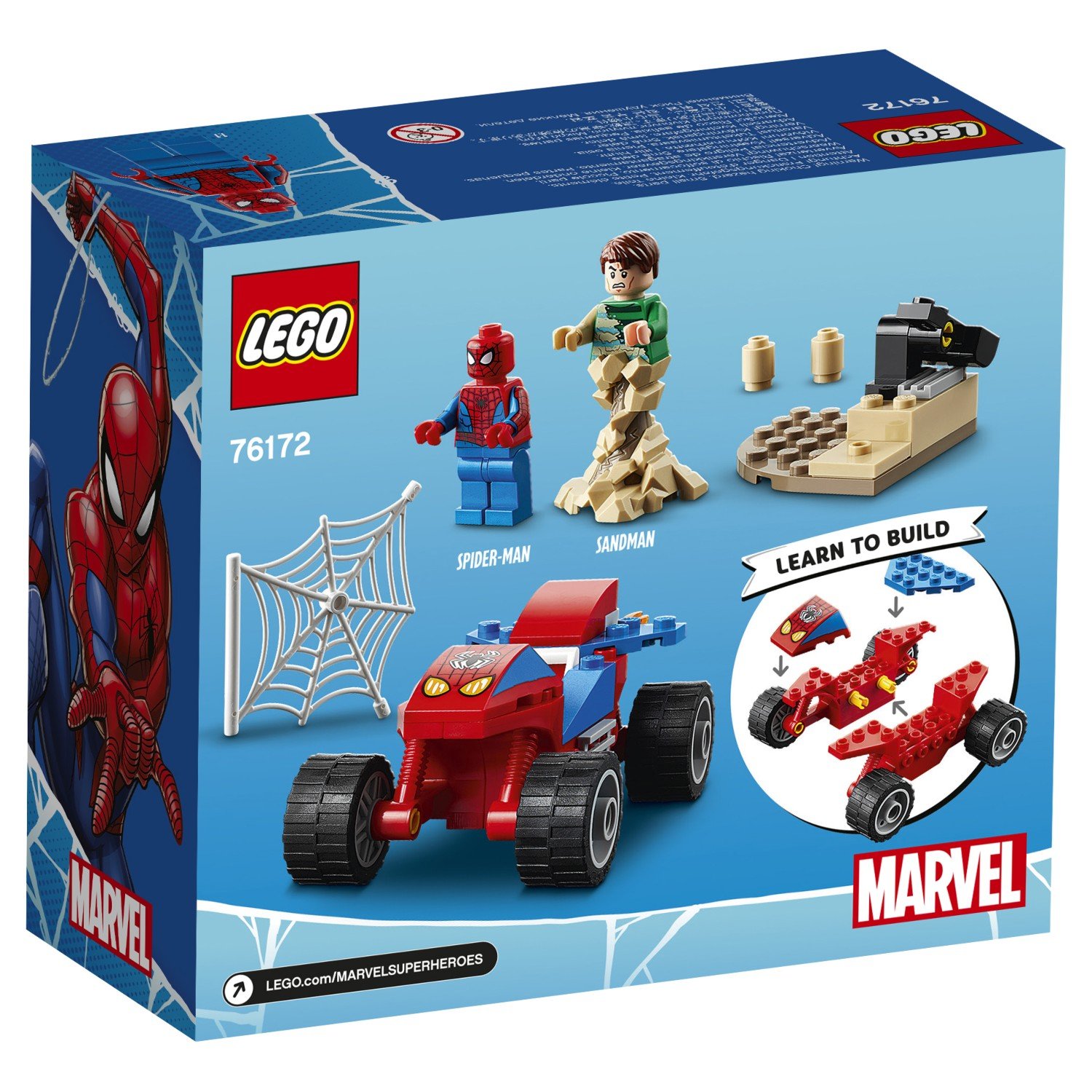 Lego Super Heroes 76172 Бой Человека-Паука с Песочным Человеком