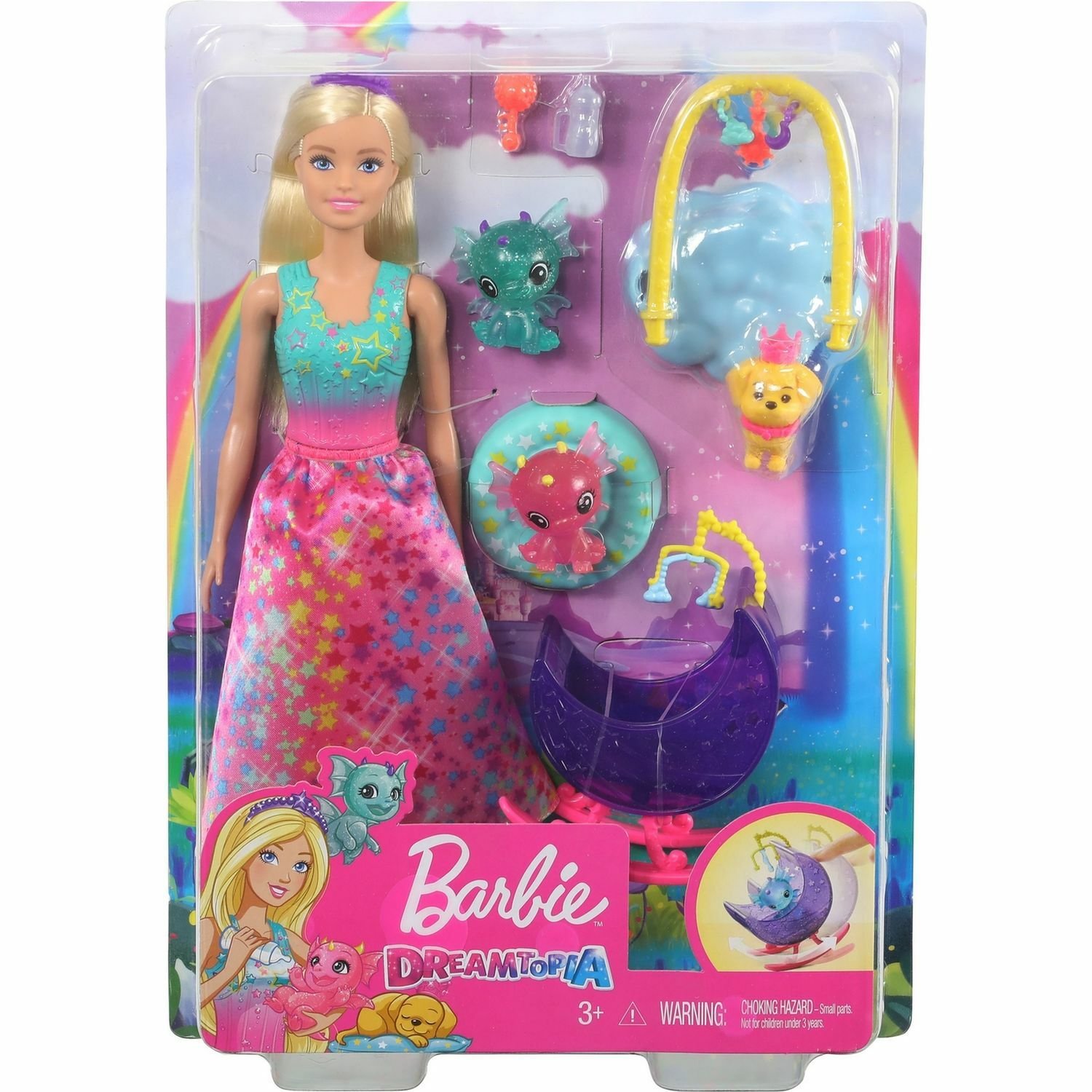 Набор Barbie GJK51 Dreamtopia Детский сад для драконов